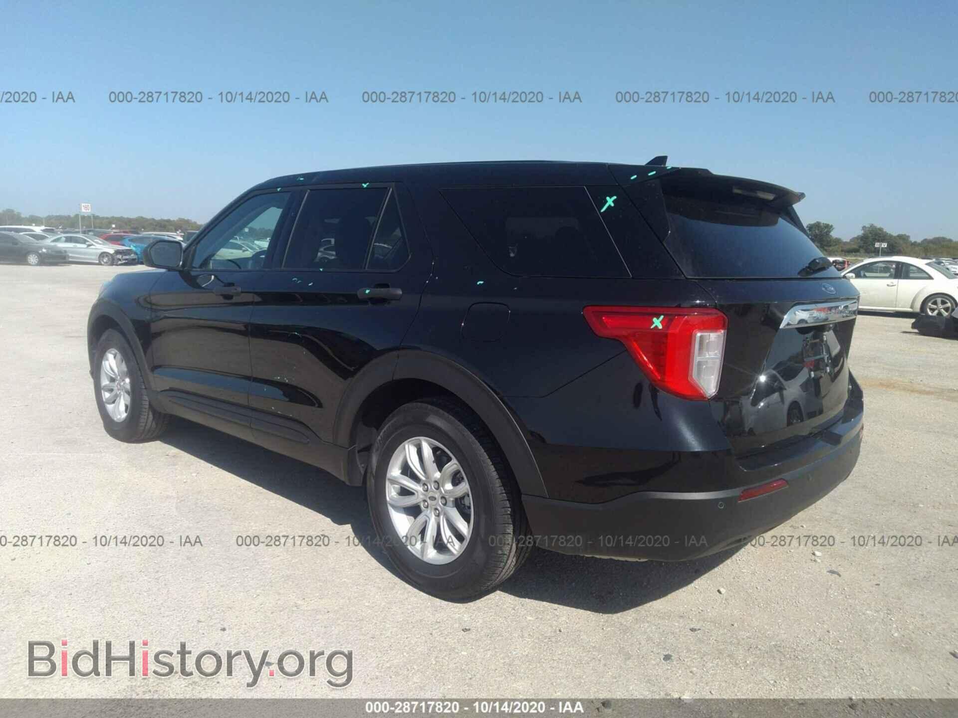 2020 FORD EXPLORER - VIN: 1FMSK7BHXLGC02687 - Фото 3