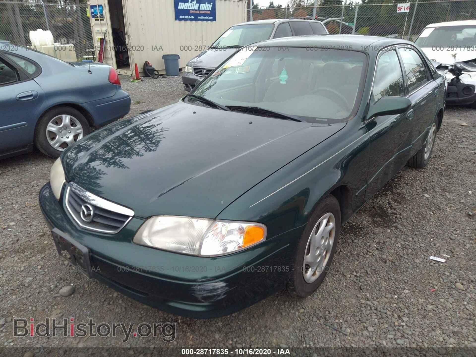 2001 MAZDA 626 - VIN: 1YVGF22C515222015 - Фото 2