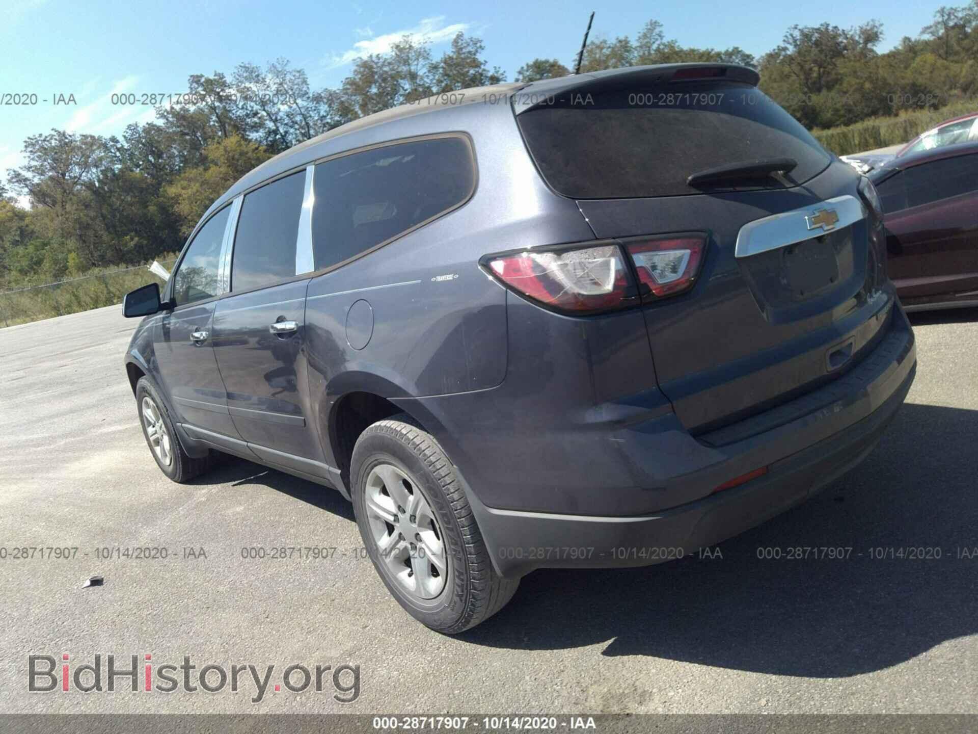 2013 CHEVROLET TRAVERSE - VIN: 1GNKRFEDXDJ112714 - Фото 3