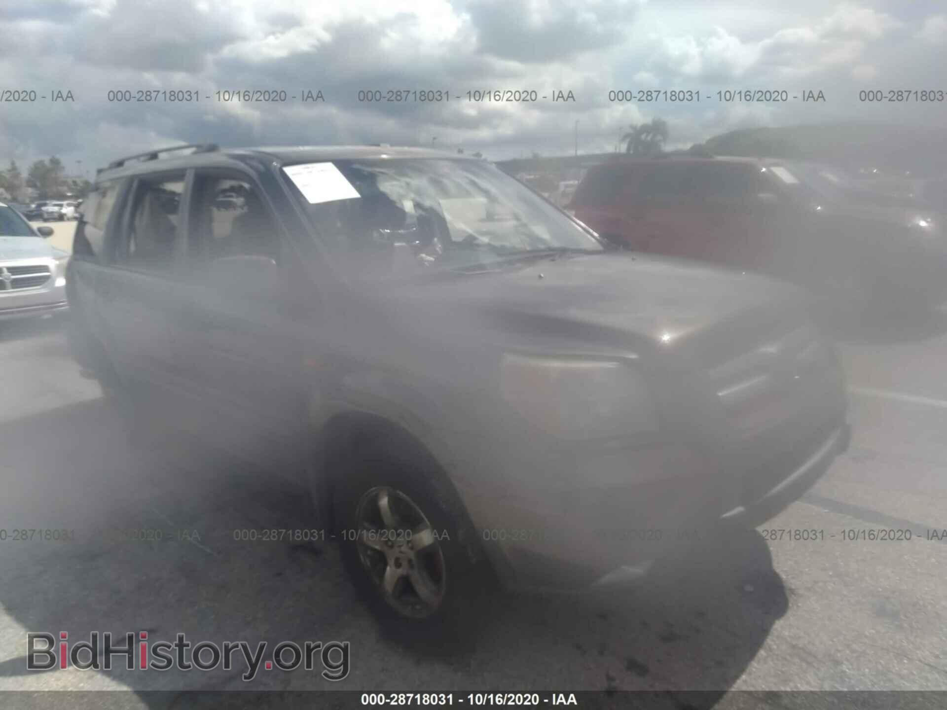 Фотография 5FNYF28666B034749 - HONDA PILOT 2006