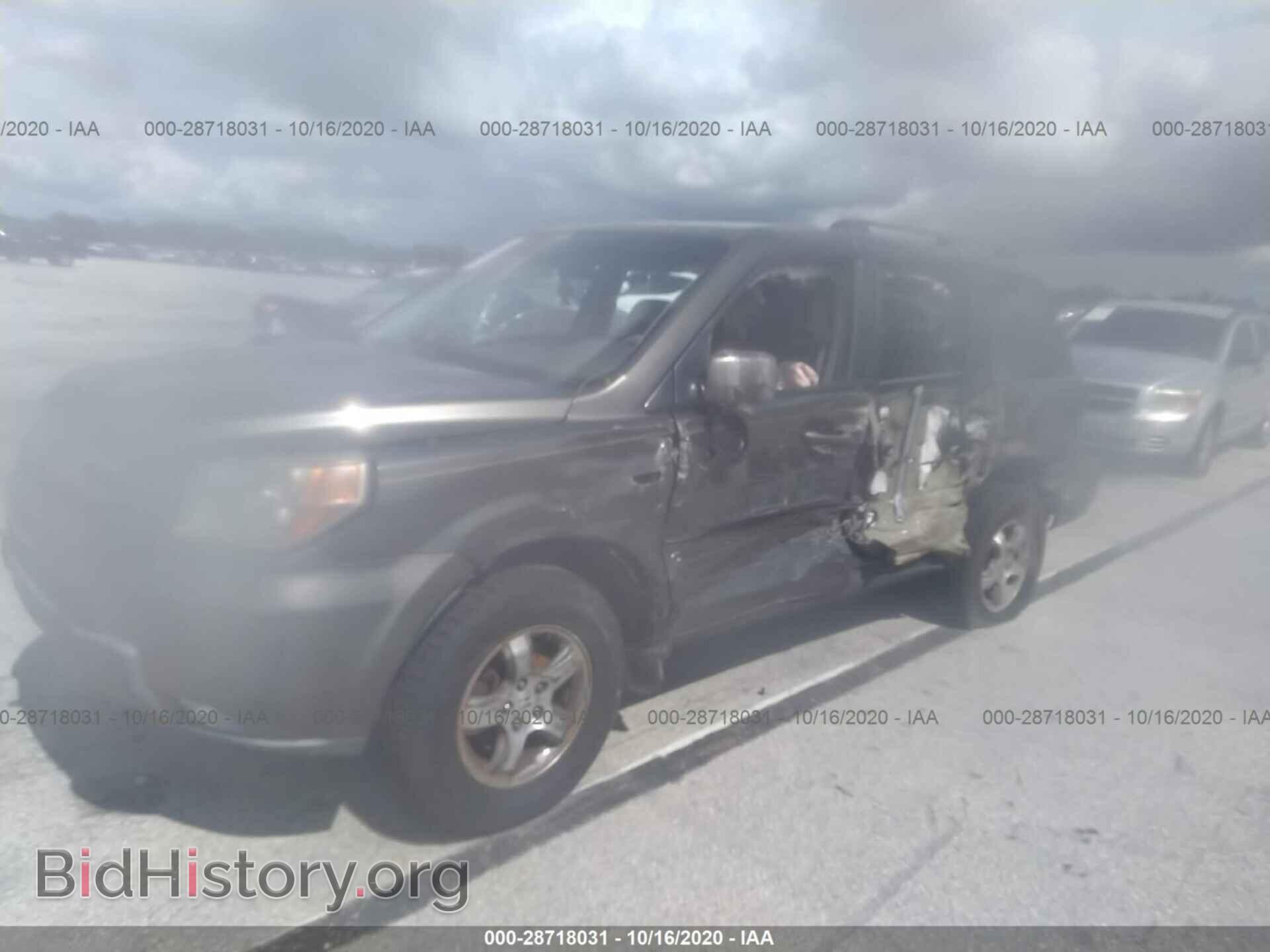 2006 HONDA PILOT - VIN: 5FNYF28666B034749 - Фото 2