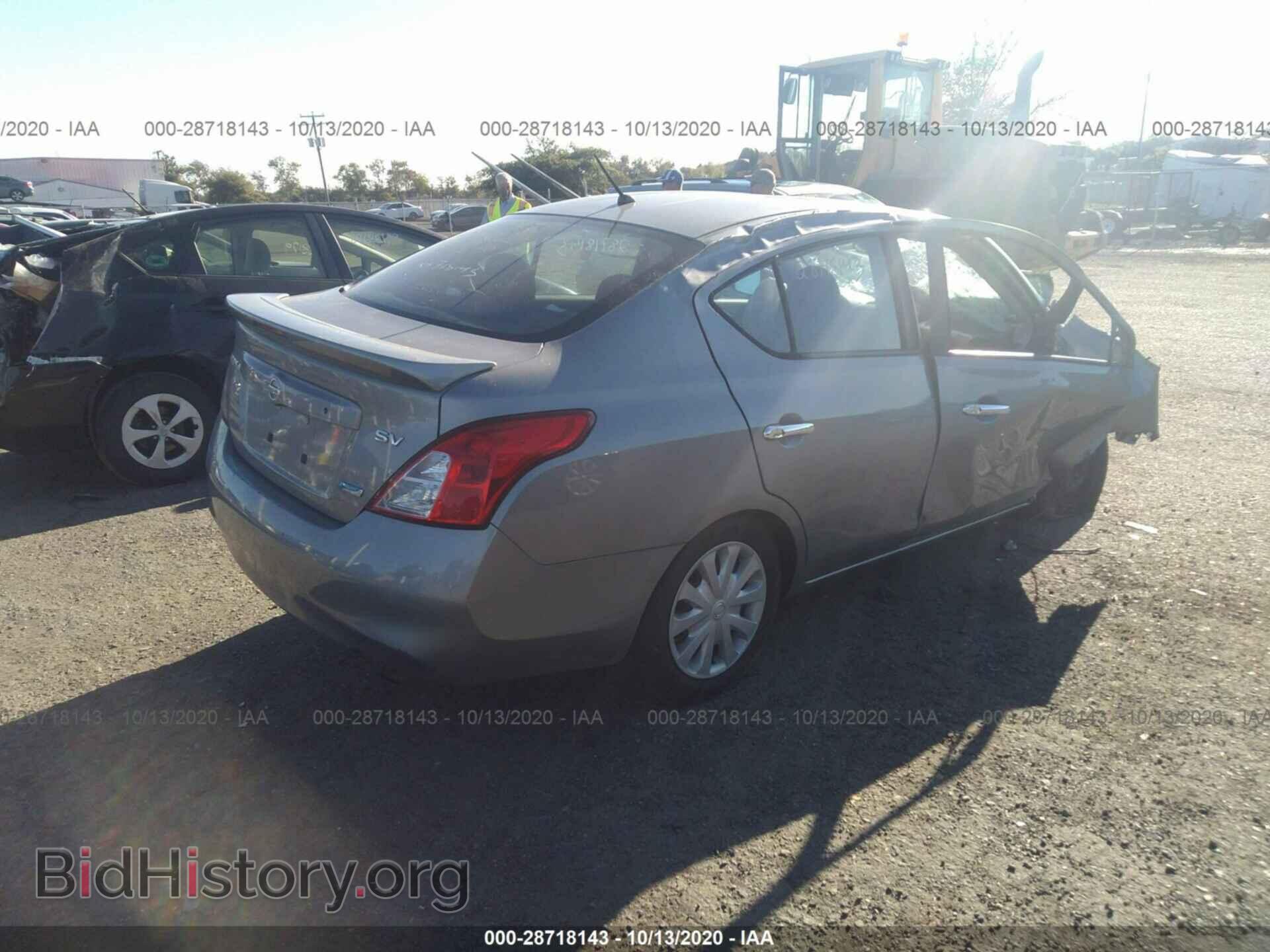 2013 NISSAN VERSA - VIN: 3N1CN7AP4DL884507 - Фото 4