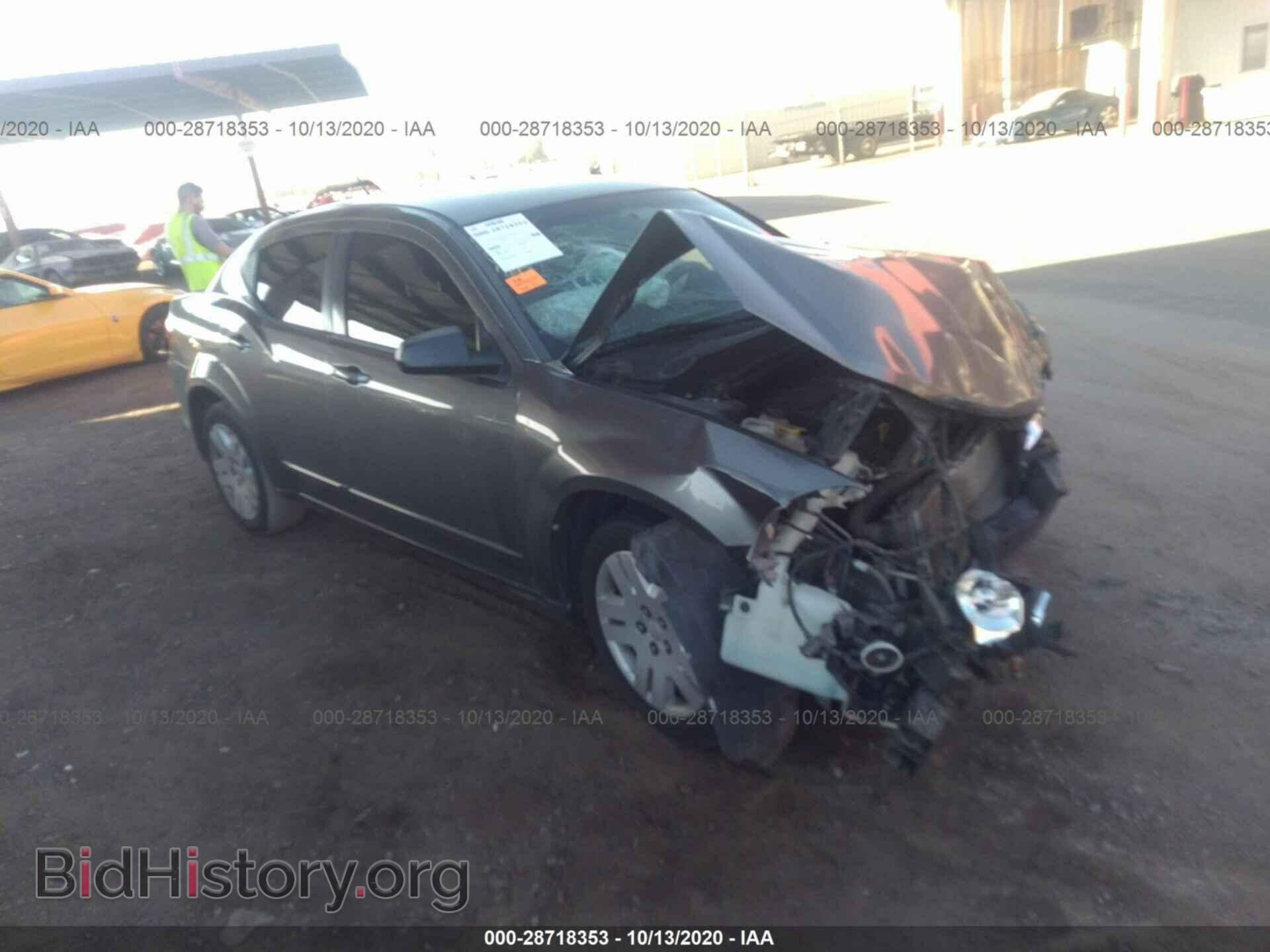 Photo 1C3CDZAB8CN194293 - DODGE AVENGER 2012