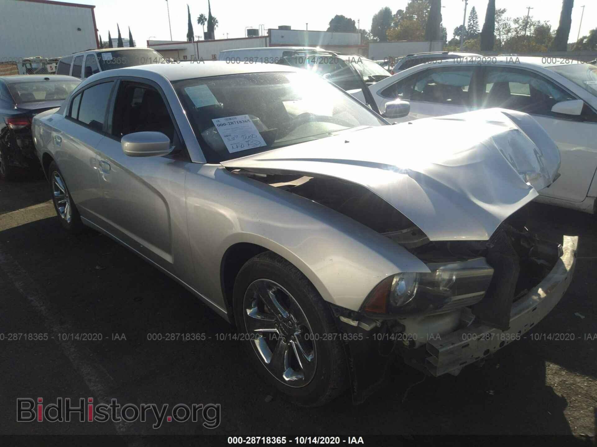 Photo 2C3CDXHG6CH169861 - DODGE CHARGER 2012