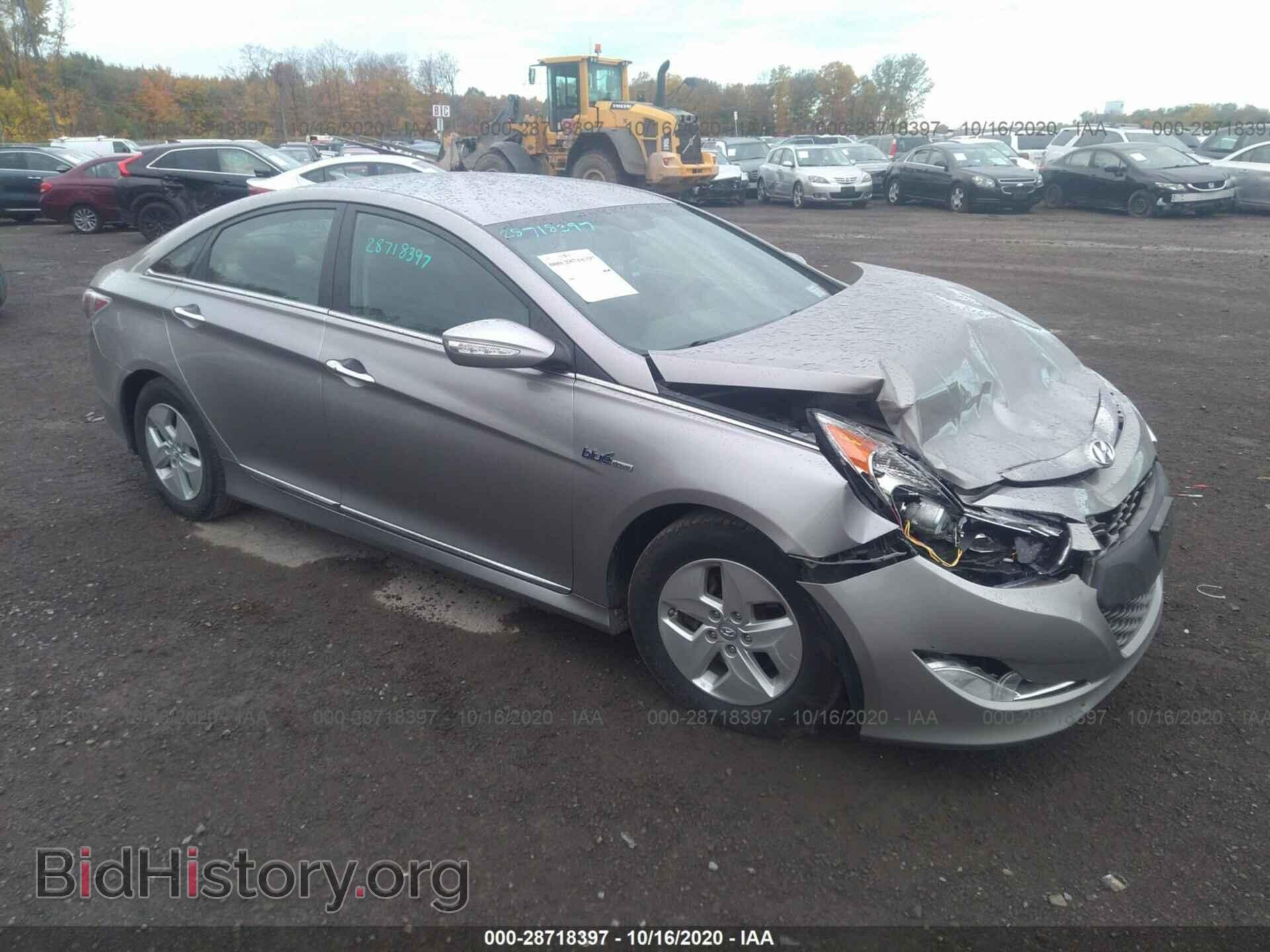 Фотография KMHEC4A40CA030163 - HYUNDAI SONATA 2012