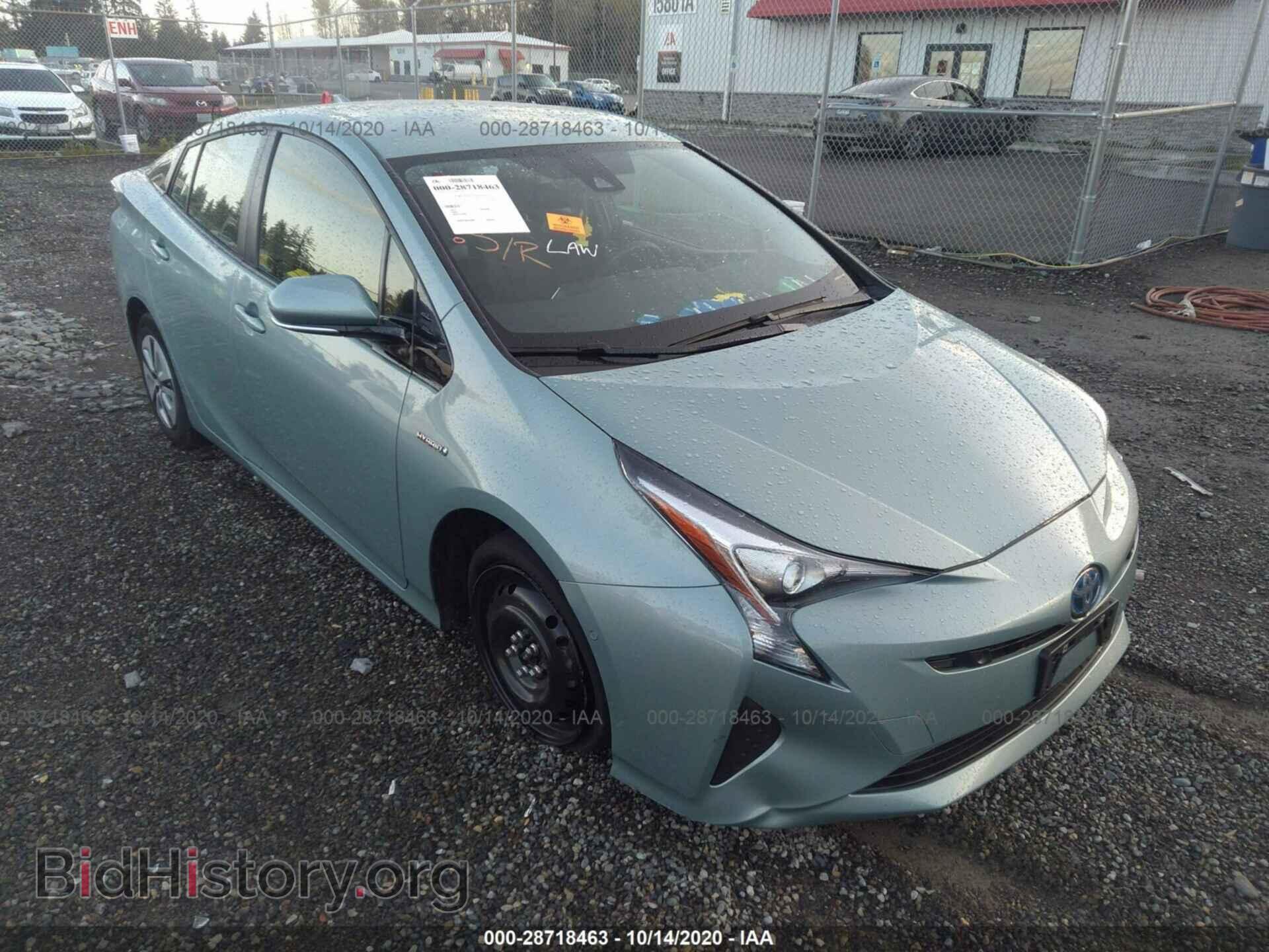 Фотография JTDKBRFUXJ3062412 - TOYOTA PRIUS 2018