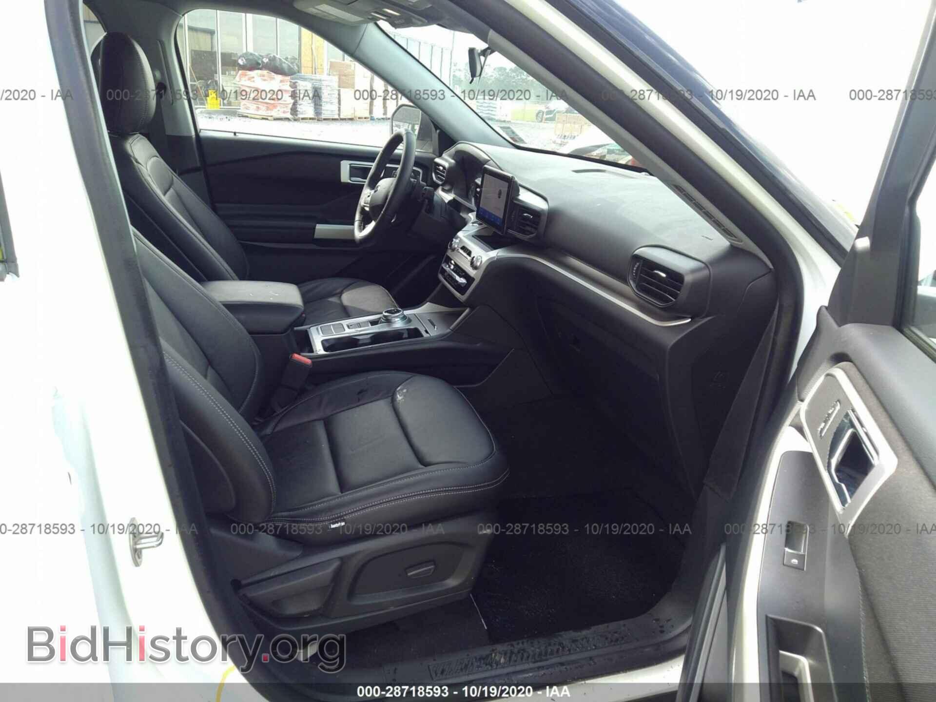 2020 FORD EXPLORER - VIN: 1FMSK7DHXLGC74650 - Фото 5