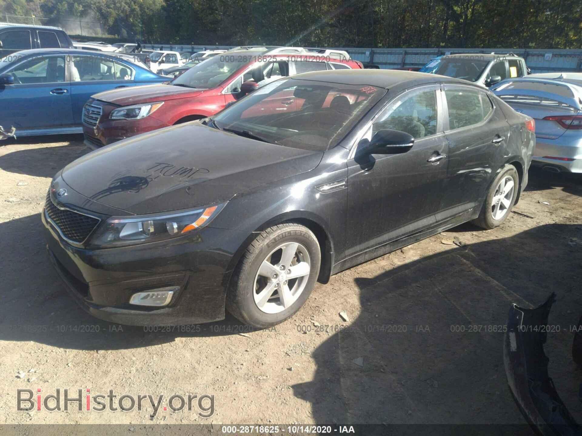 2015 KIA OPTIMA - VIN: KNAGM4A71F5653189 - Фото 2