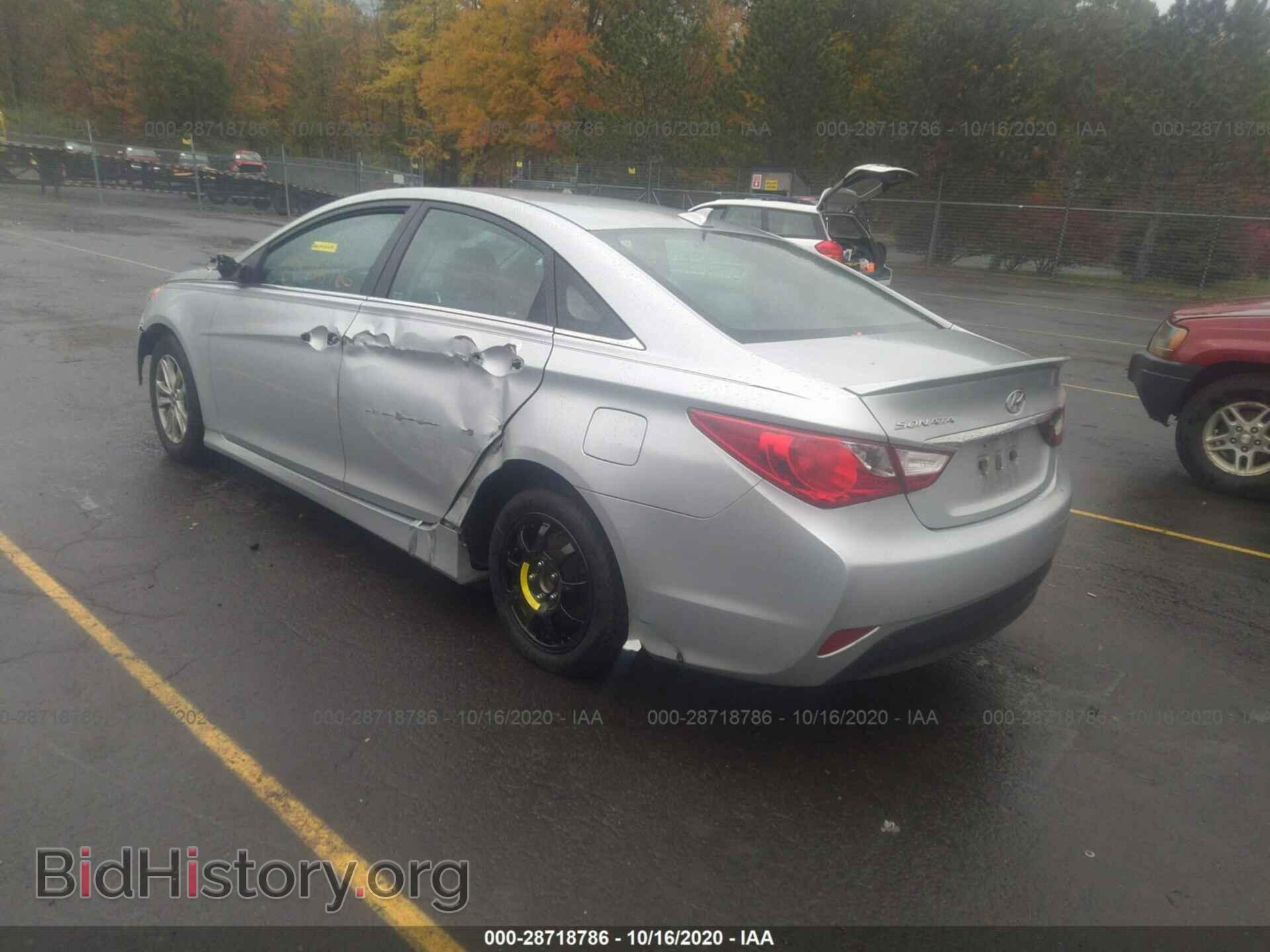 2014 HYUNDAI SONATA - VIN: 5NPEB4AC6EH860088 - Фото 3