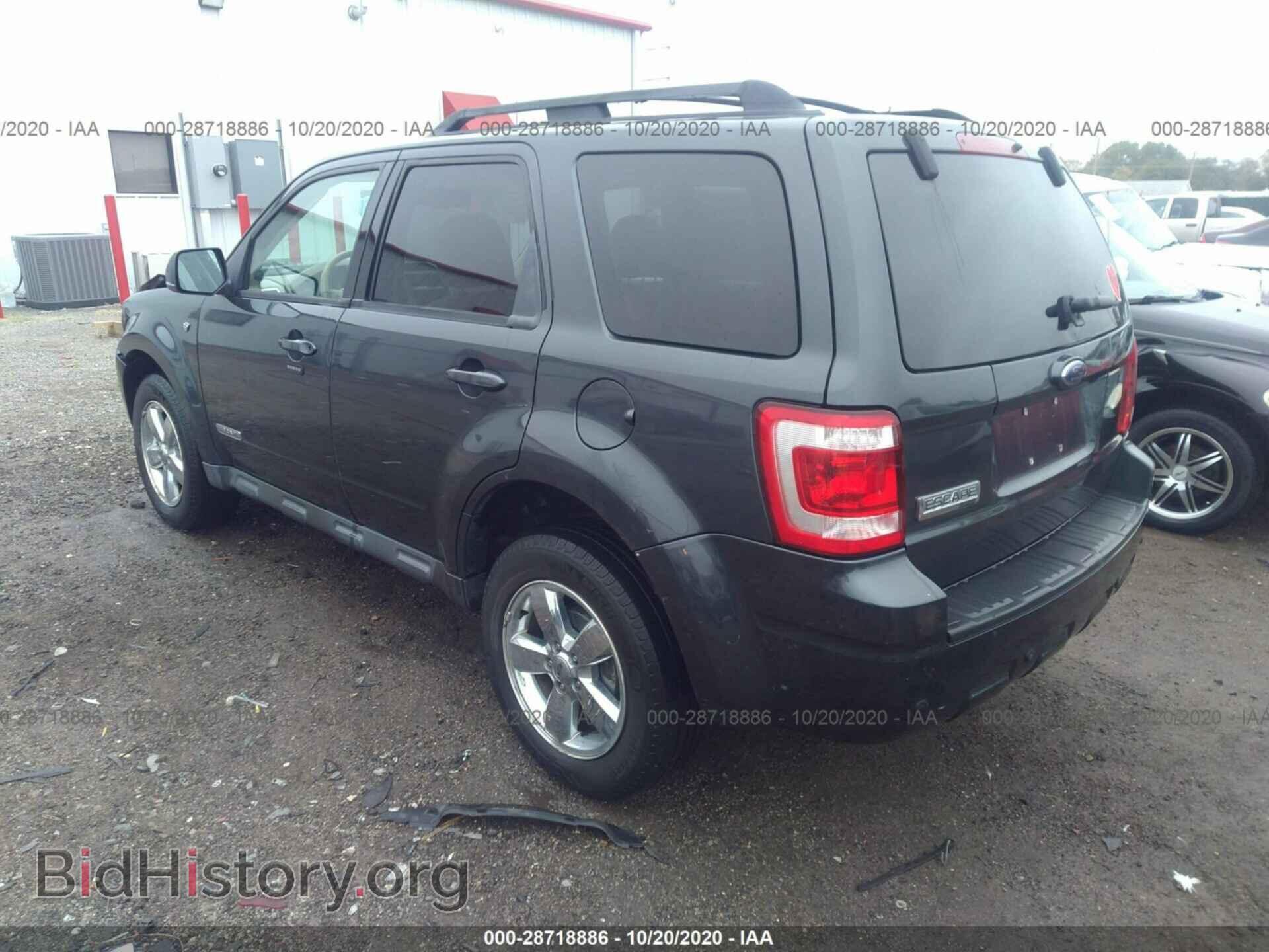 2008 FORD ESCAPE - VIN: 1FMCU04198KA55692 - Фото 3