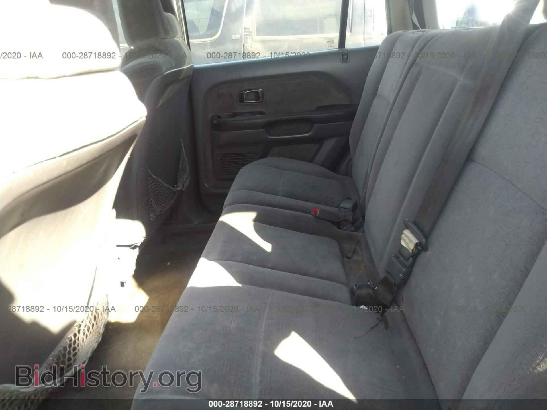 2005 HONDA PILOT - VIN: 2HKYF18185H509347 - Фото 8