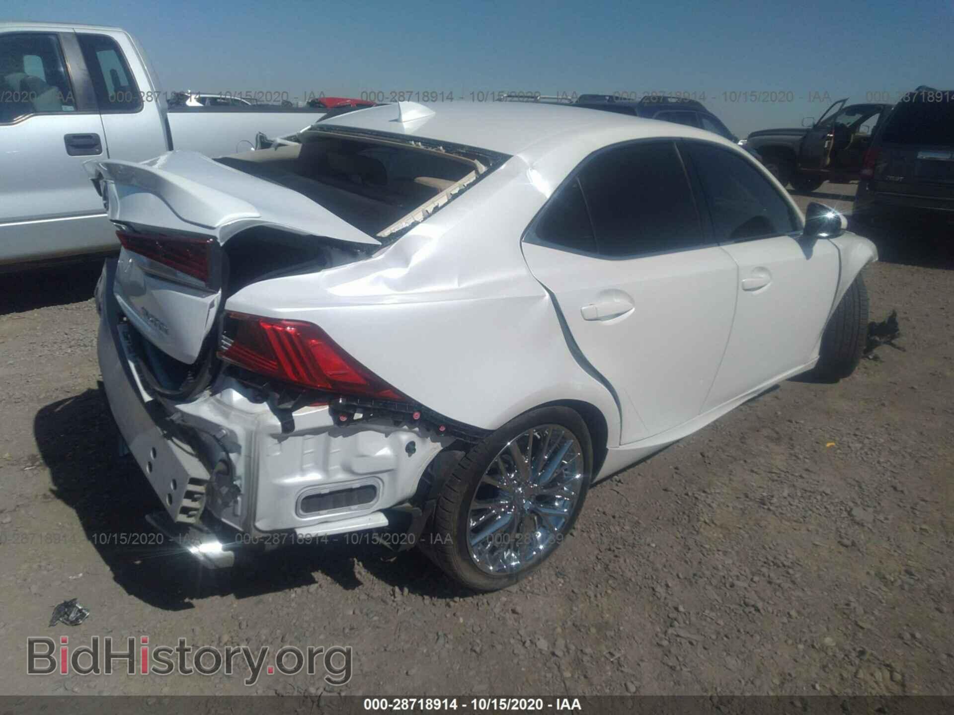 2017 LEXUS IS - VIN: JTHBA1D29H5042574 - Фото 4