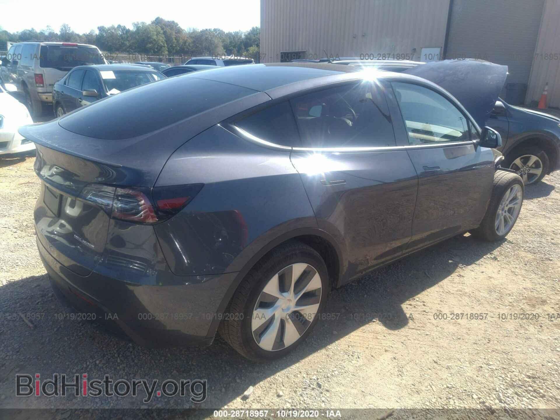 2020 TESLA MODEL Y - VIN: 5YJYGDEF3LF002110 - Photo 4