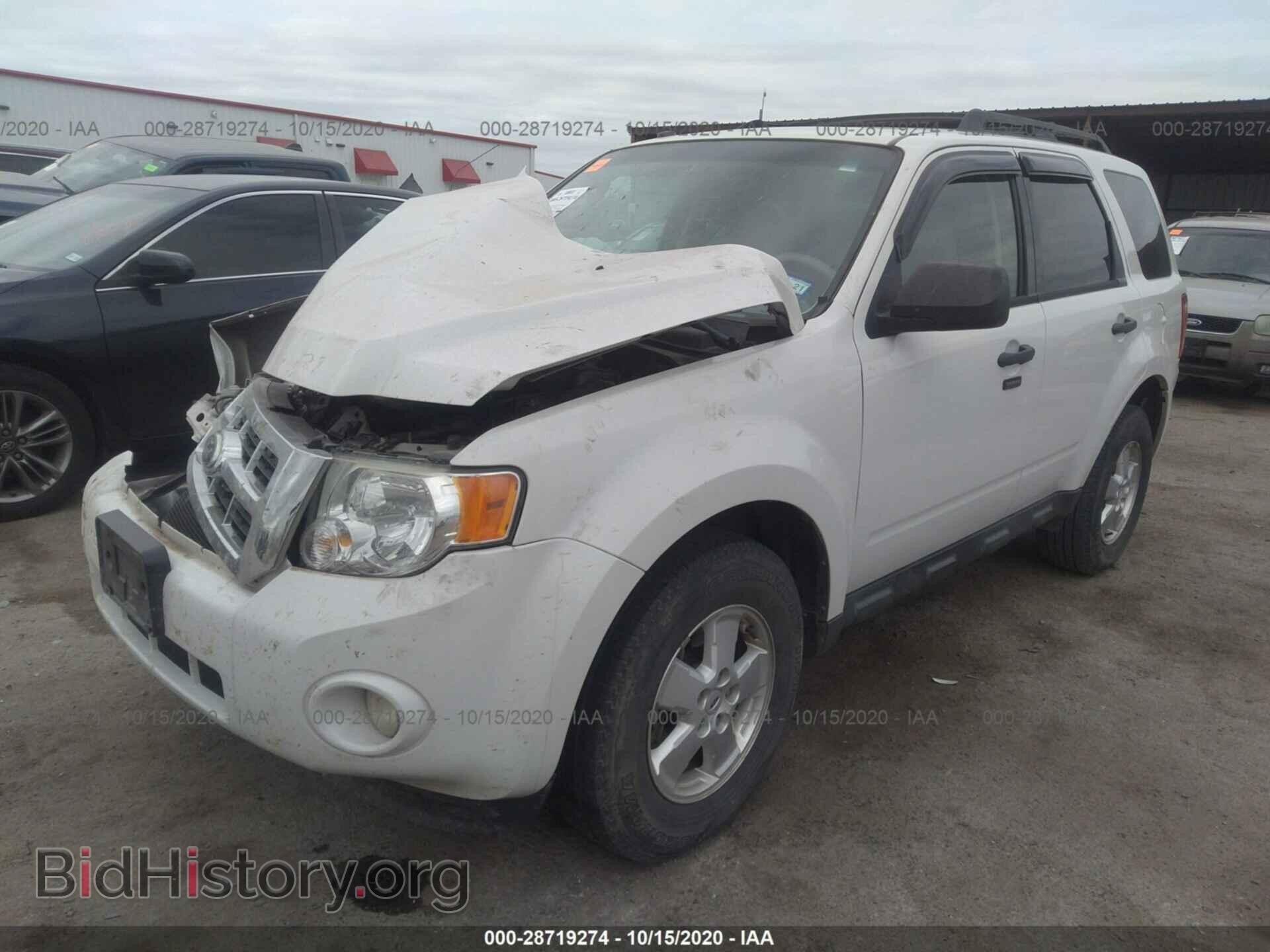 2011 FORD ESCAPE - VIN: 1FMCU0D7XBKA07369 - Фото 2