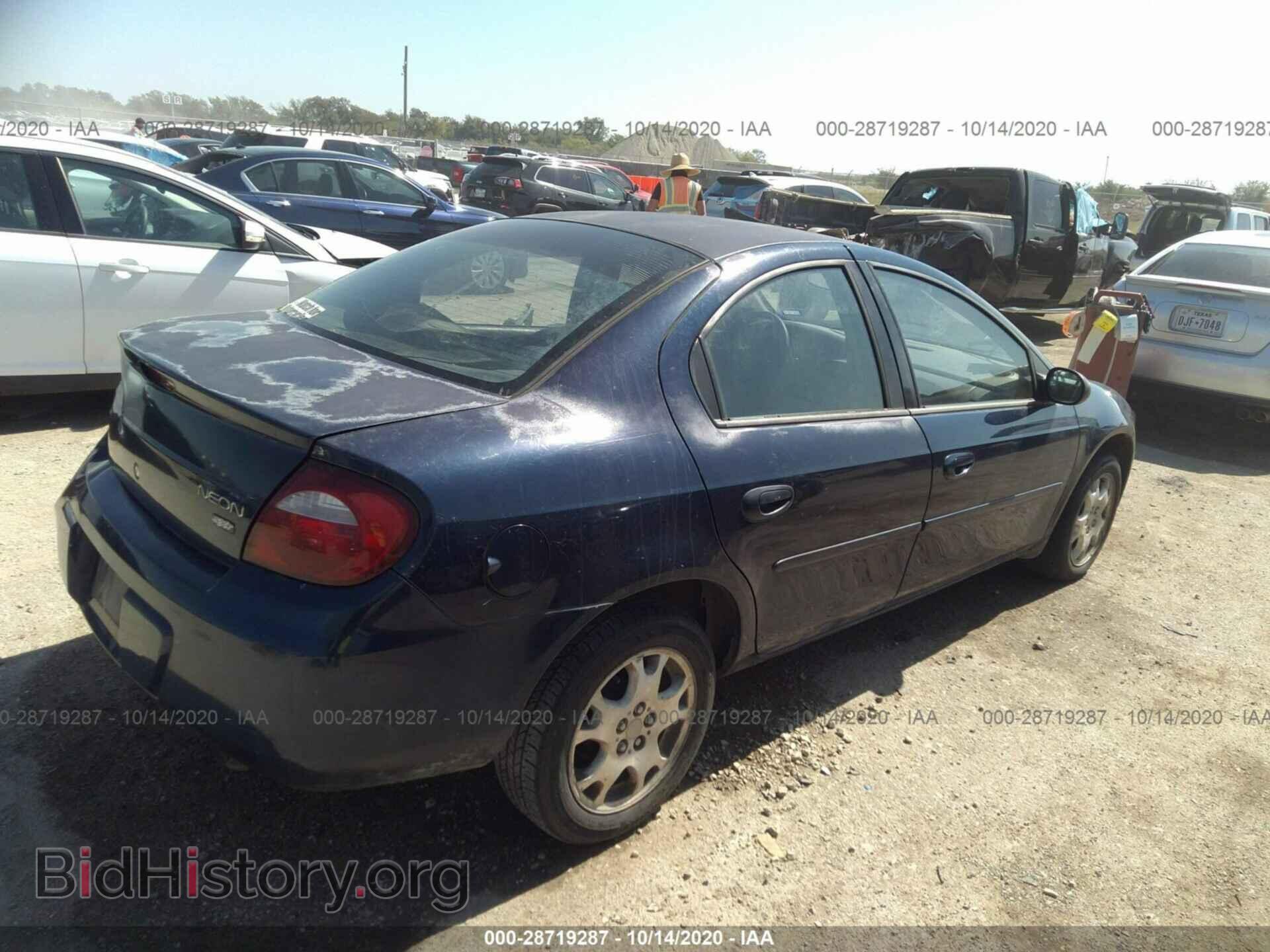 2005 DODGE NEON - VIN: 1B3ES56C35D199044 - Фото 4
