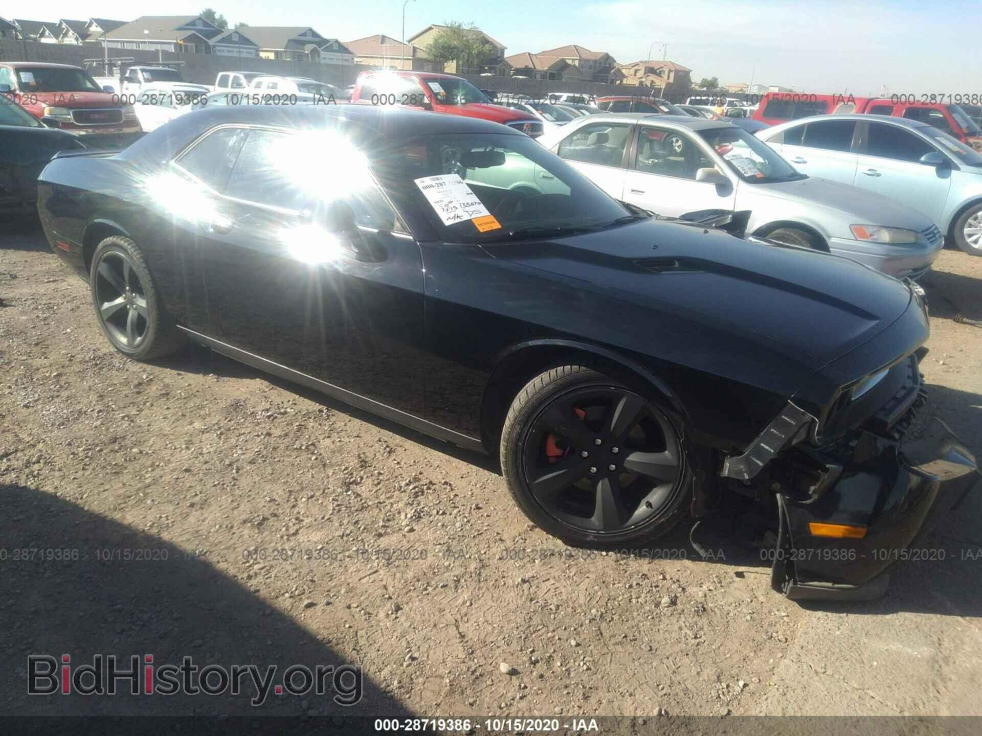 Фотография 2C3CDYAGXCH155784 - DODGE CHALLENGER 2012