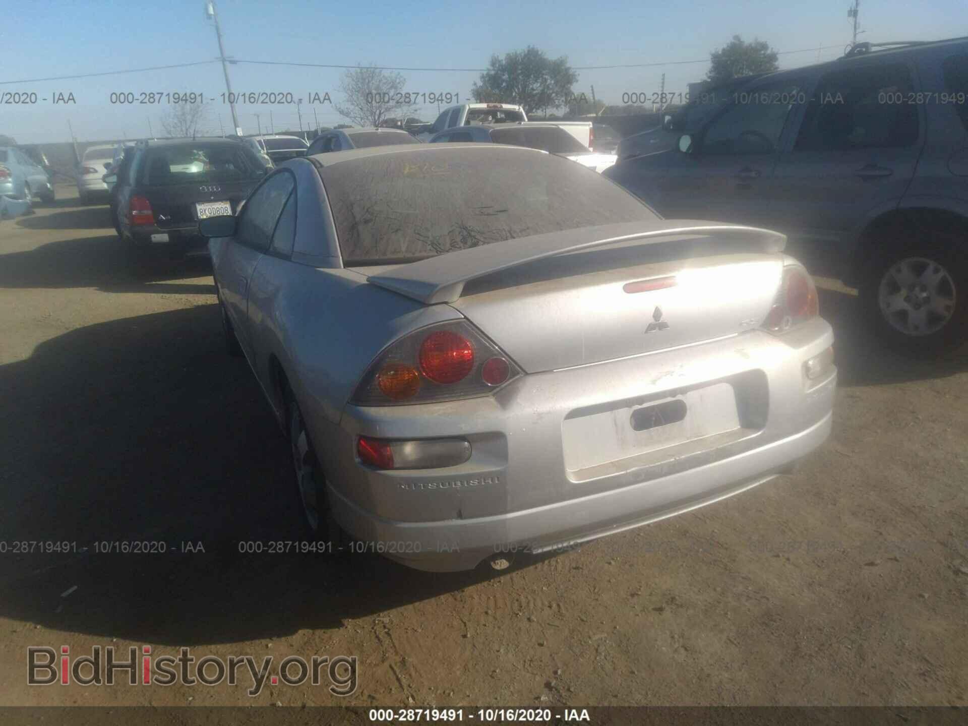 2003 MITSUBISHI ECLIPSE - VIN: 4A3AC44G03E003141 - Фото 3