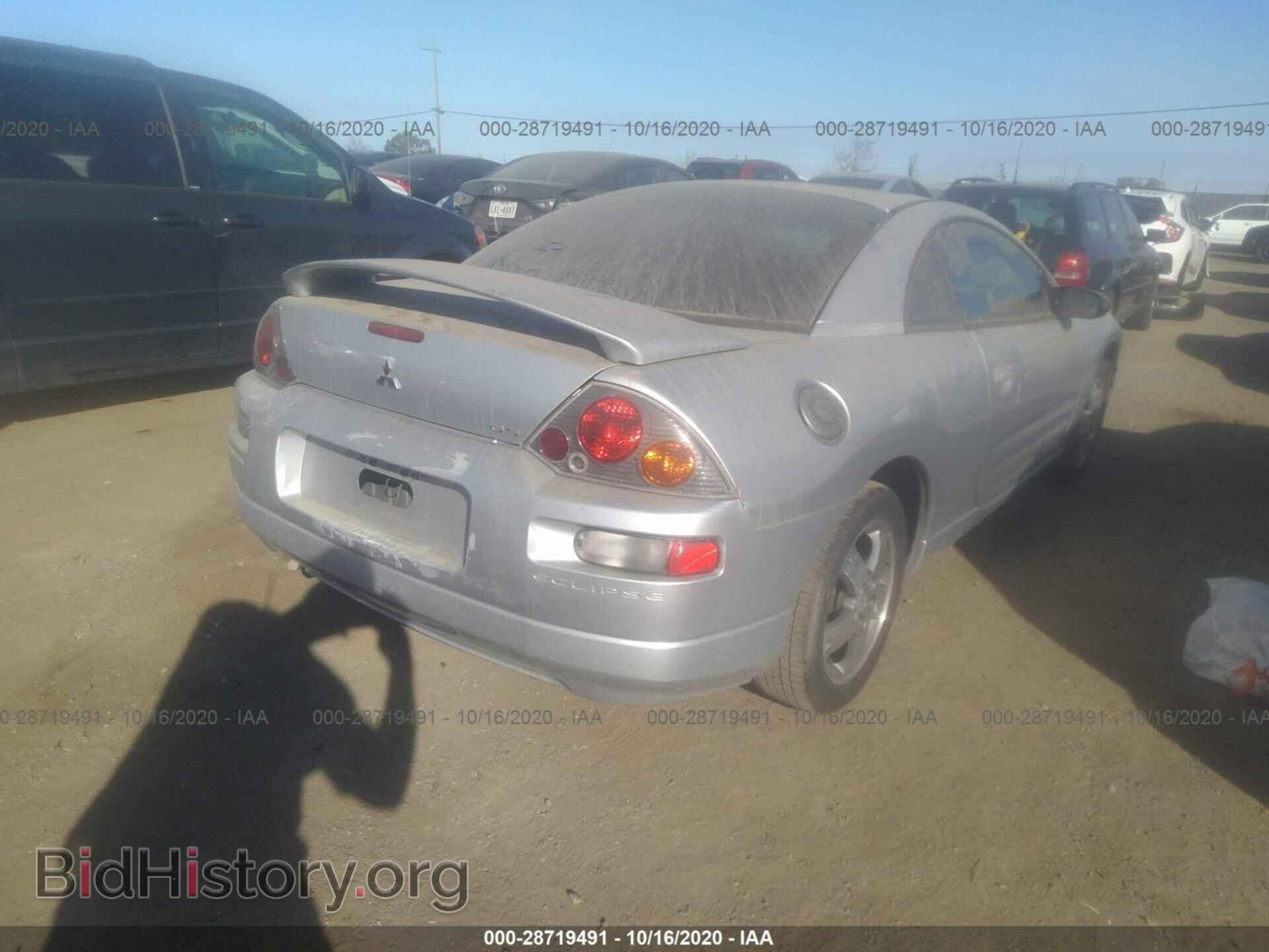 2003 MITSUBISHI ECLIPSE - VIN: 4A3AC44G03E003141 - Фото 4