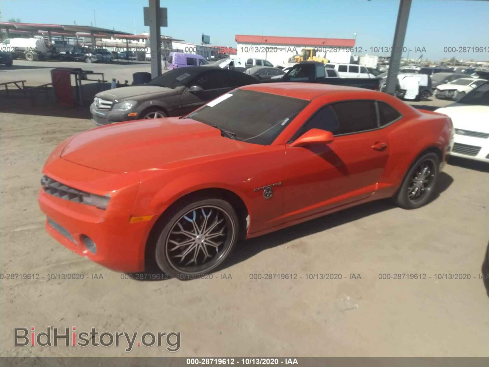 2011 CHEVROLET CAMARO - VIN: 2G1FA1ED5B9197791 - Фото 2