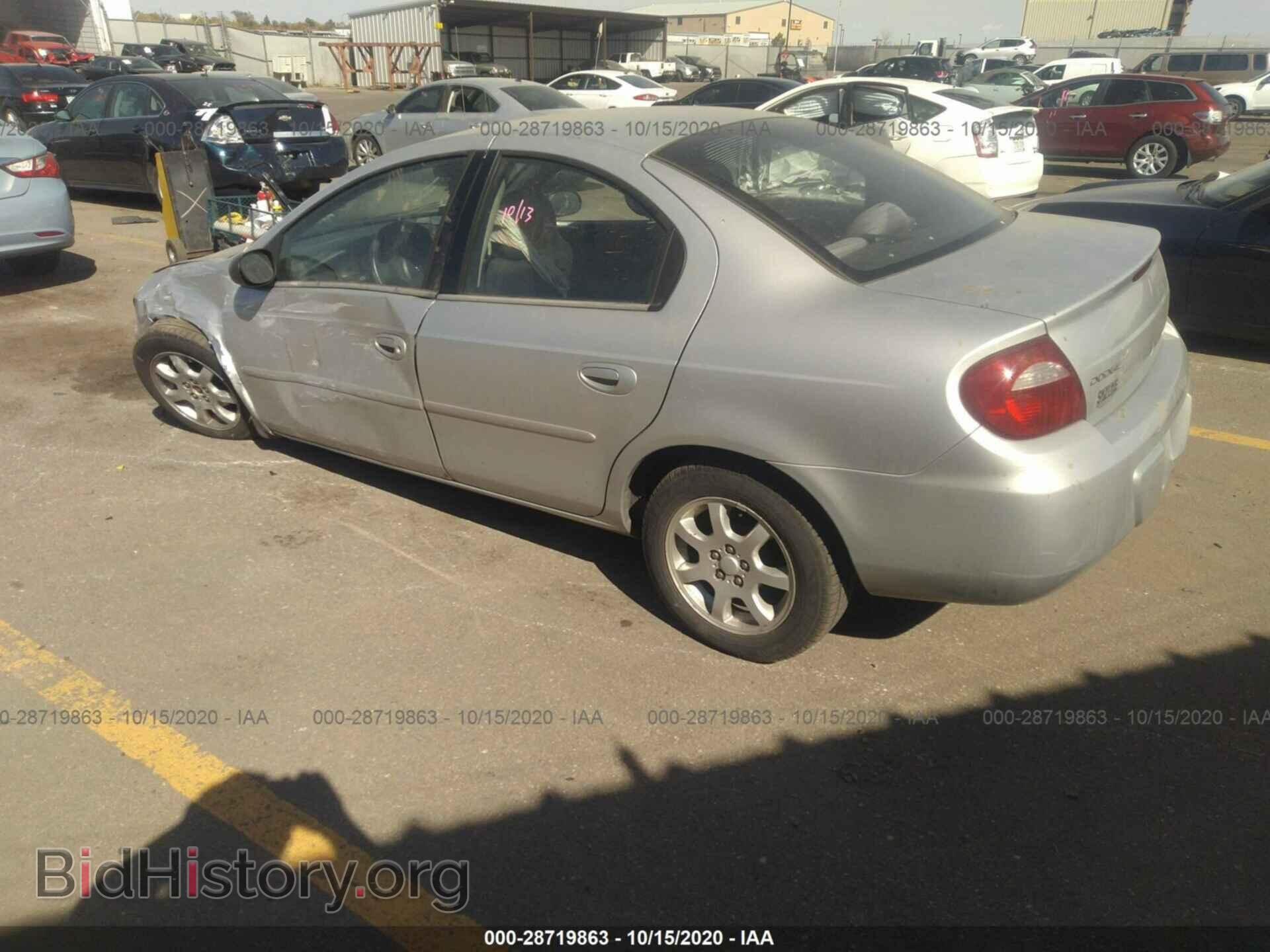 2005 DODGE NEON - VIN: 1B3ES56C85D217490 - Фото 3