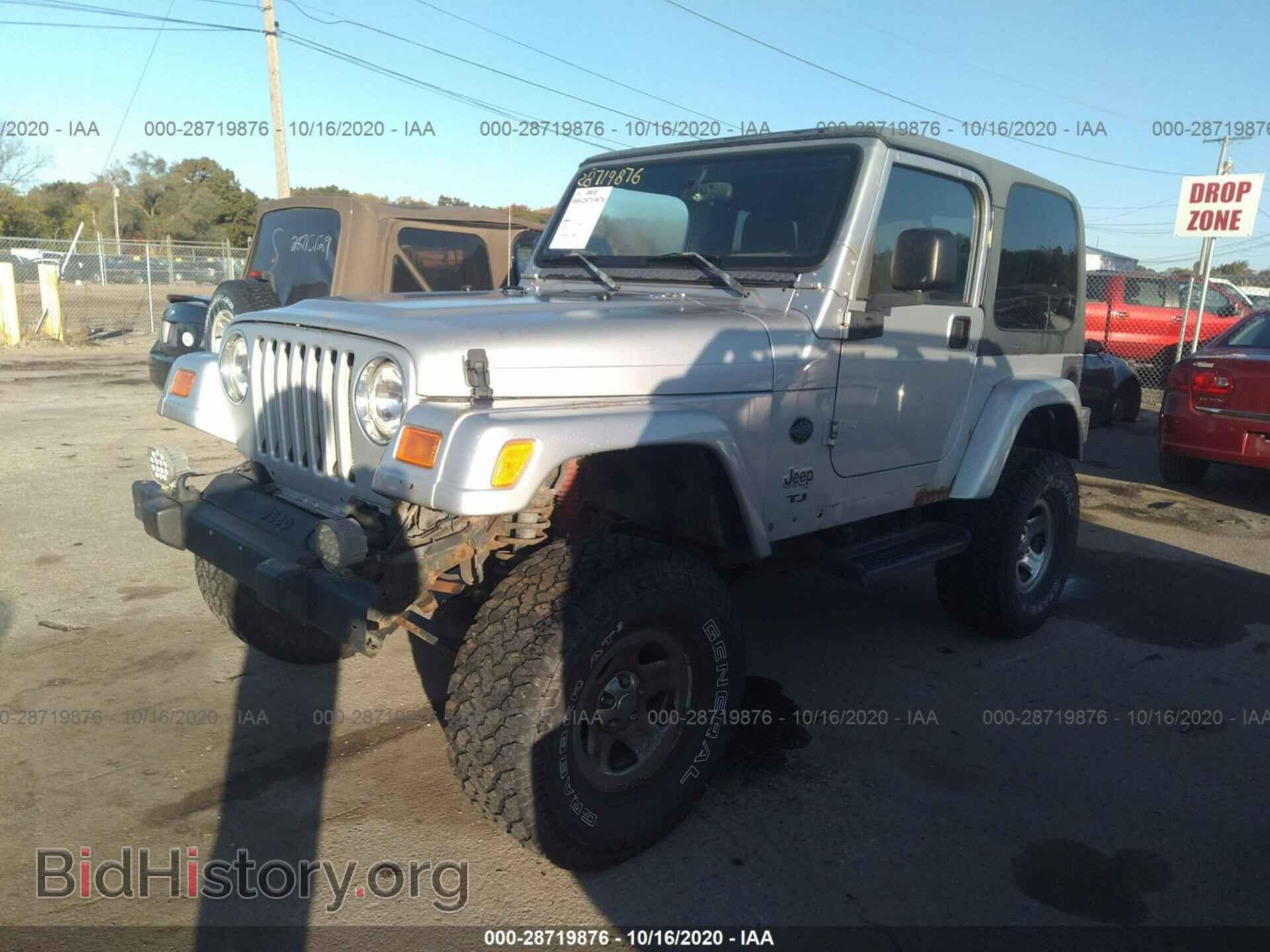 2003 JEEP WRANGLER - VIN: 1J4FA49S83P370122 - Фото 2