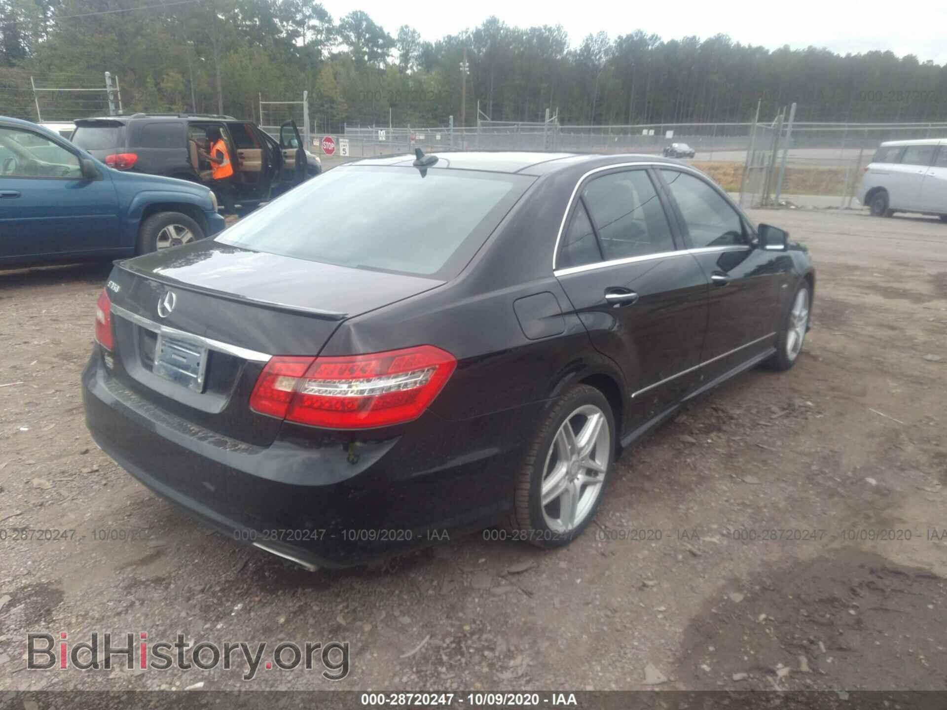 2012 MERCEDES-BENZ E-CLASS - VIN: WDDHF5KB3CA541934 - Фото 4