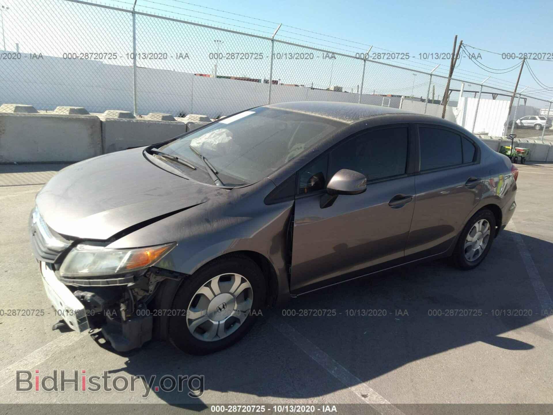 2012 HONDA CIVIC SDN - VIN: JHMFB2F52CS006151 - Фото 2