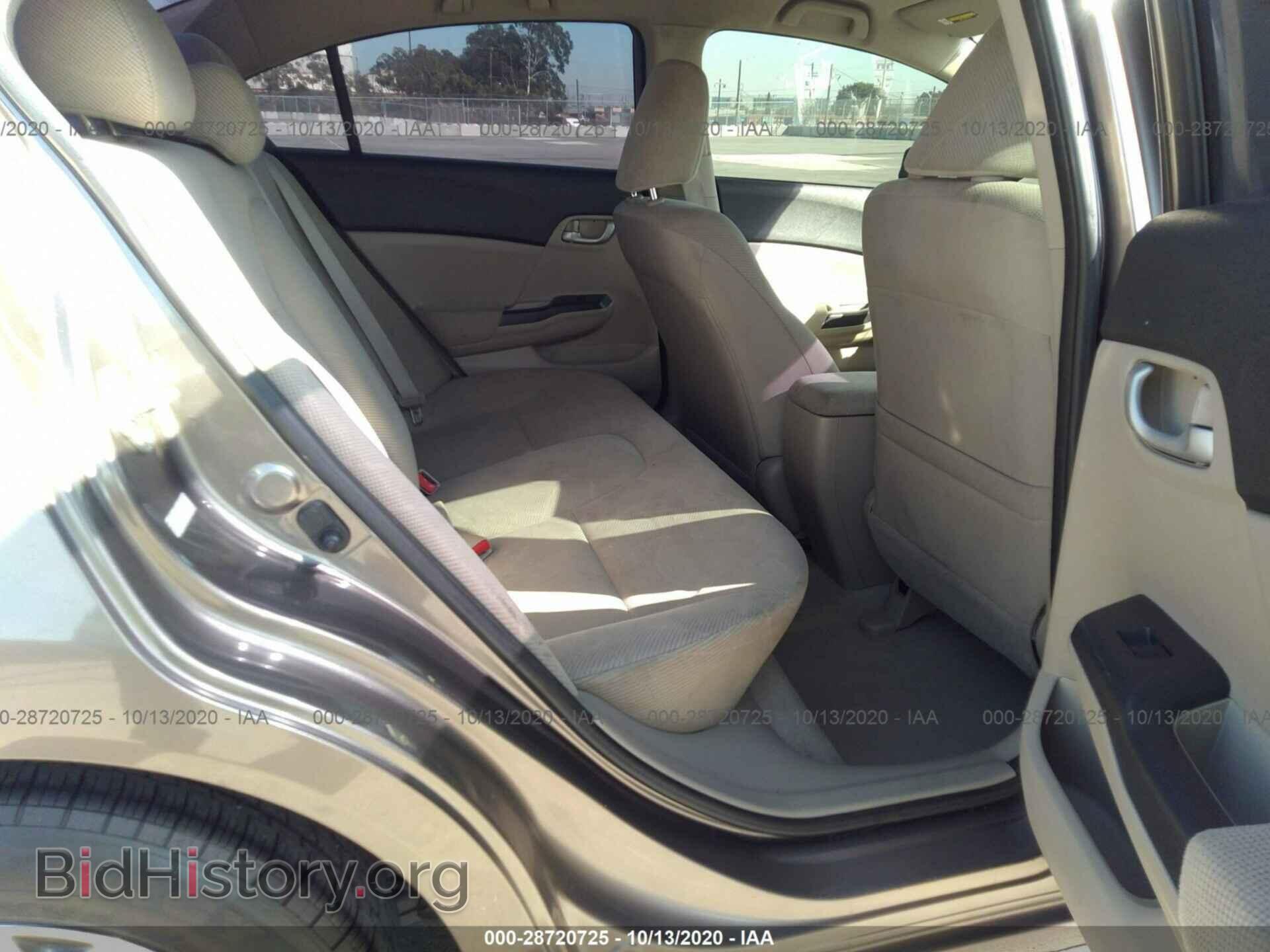 2012 HONDA CIVIC SDN - VIN: JHMFB2F52CS006151 - Фото 6
