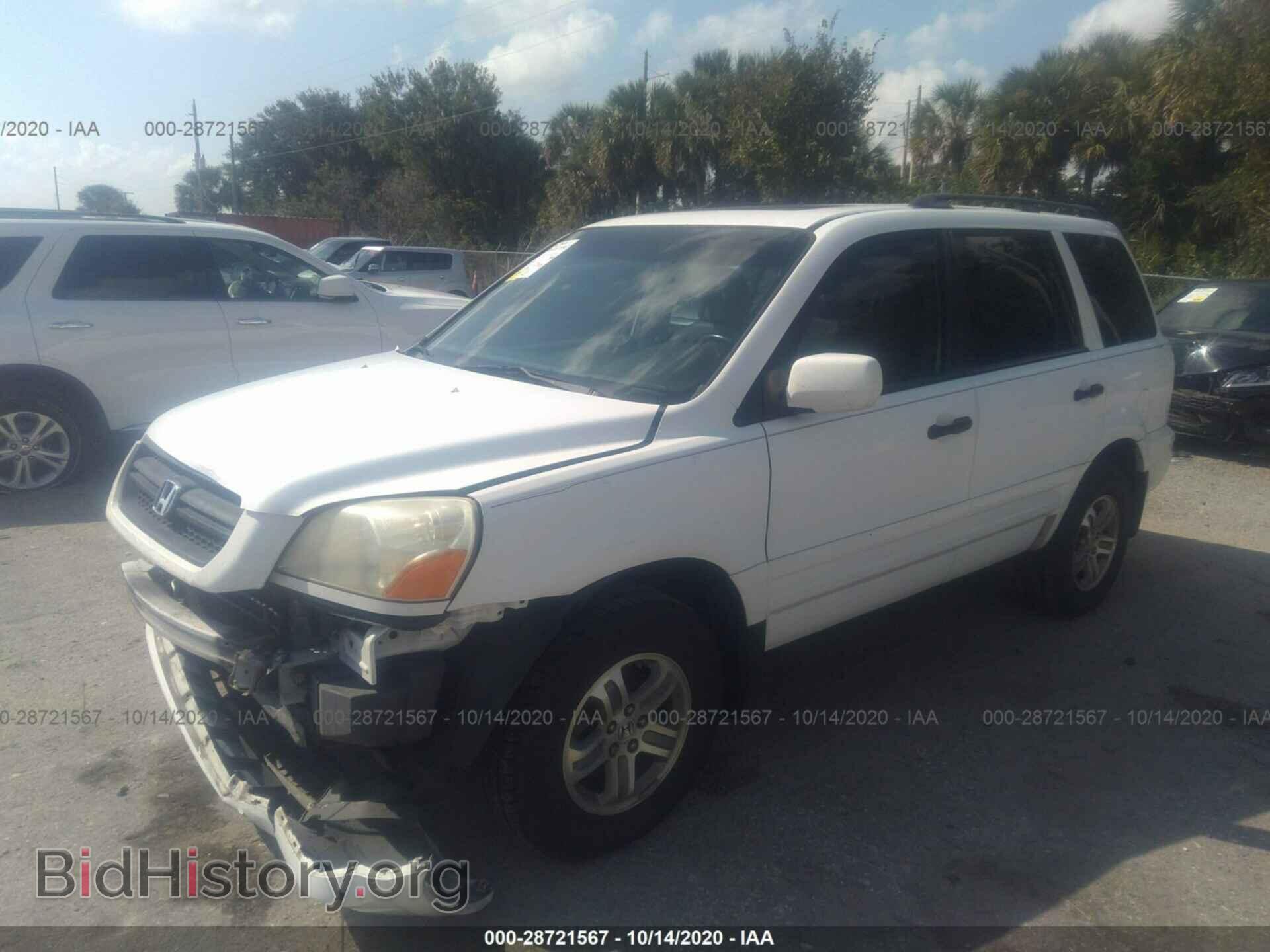 2005 HONDA PILOT - VIN: 5FNYF18555B031941 - Фото 2