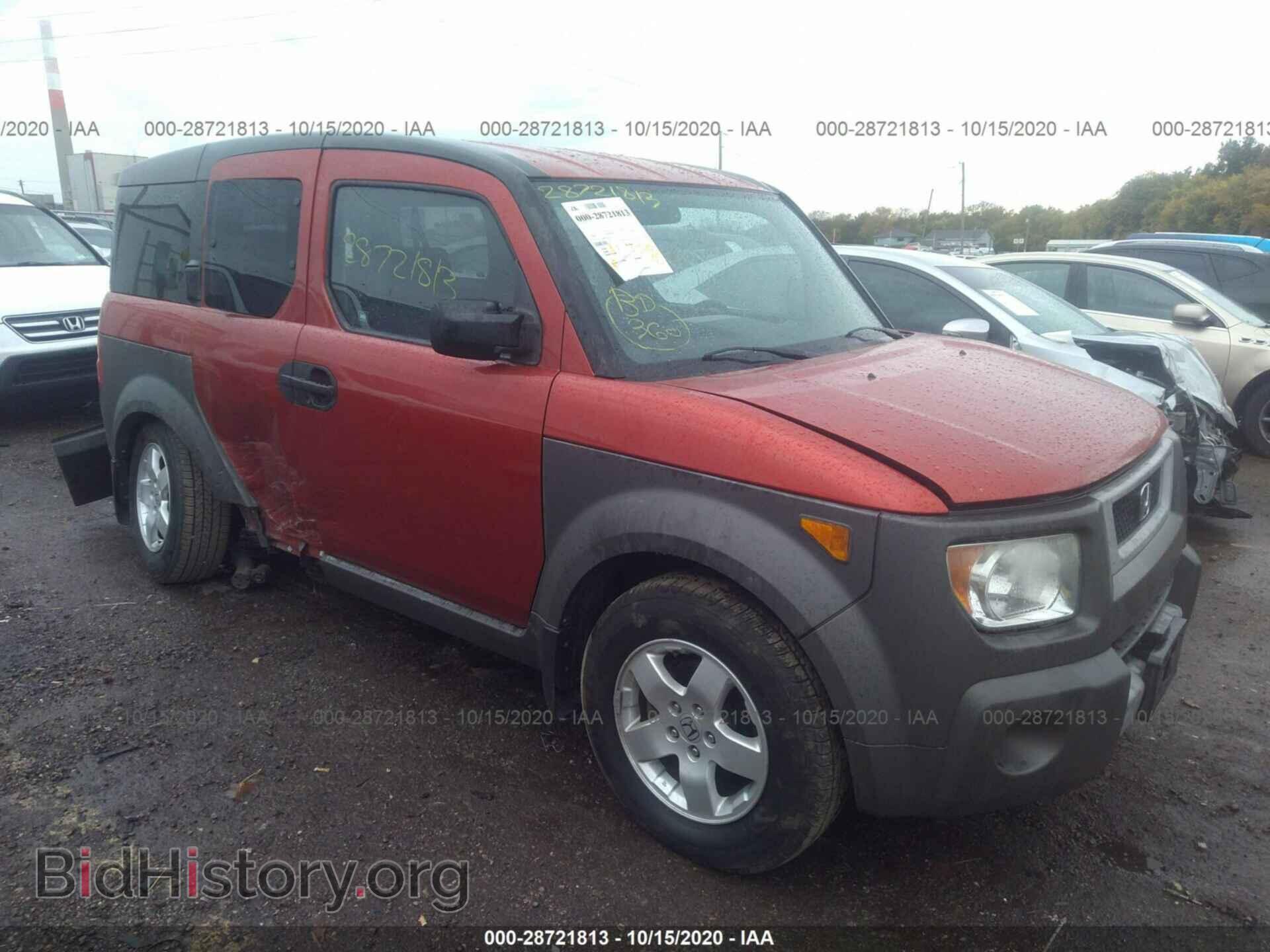 Фотография 5J6YH28624L039574 - HONDA ELEMENT 2004