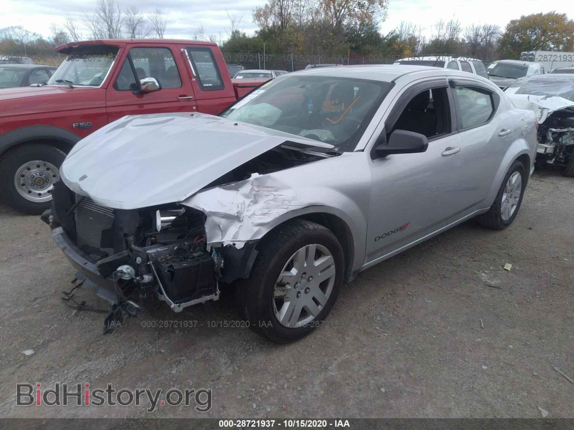 2012 DODGE AVENGER - VIN: 1C3CDZABXCN102455 - Photo 2