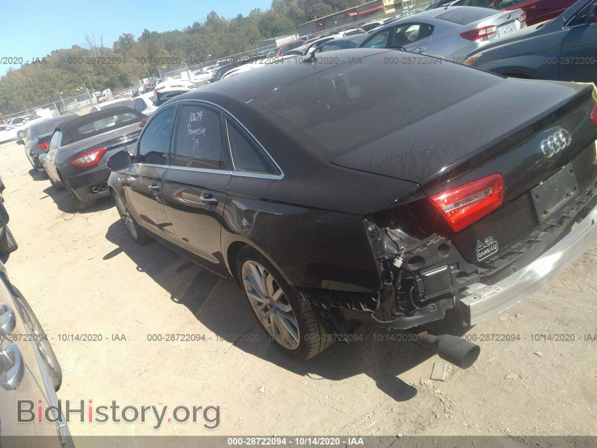 2013 AUDI A6 - VIN: WAUDFAFC3DN005061 - Фото 3