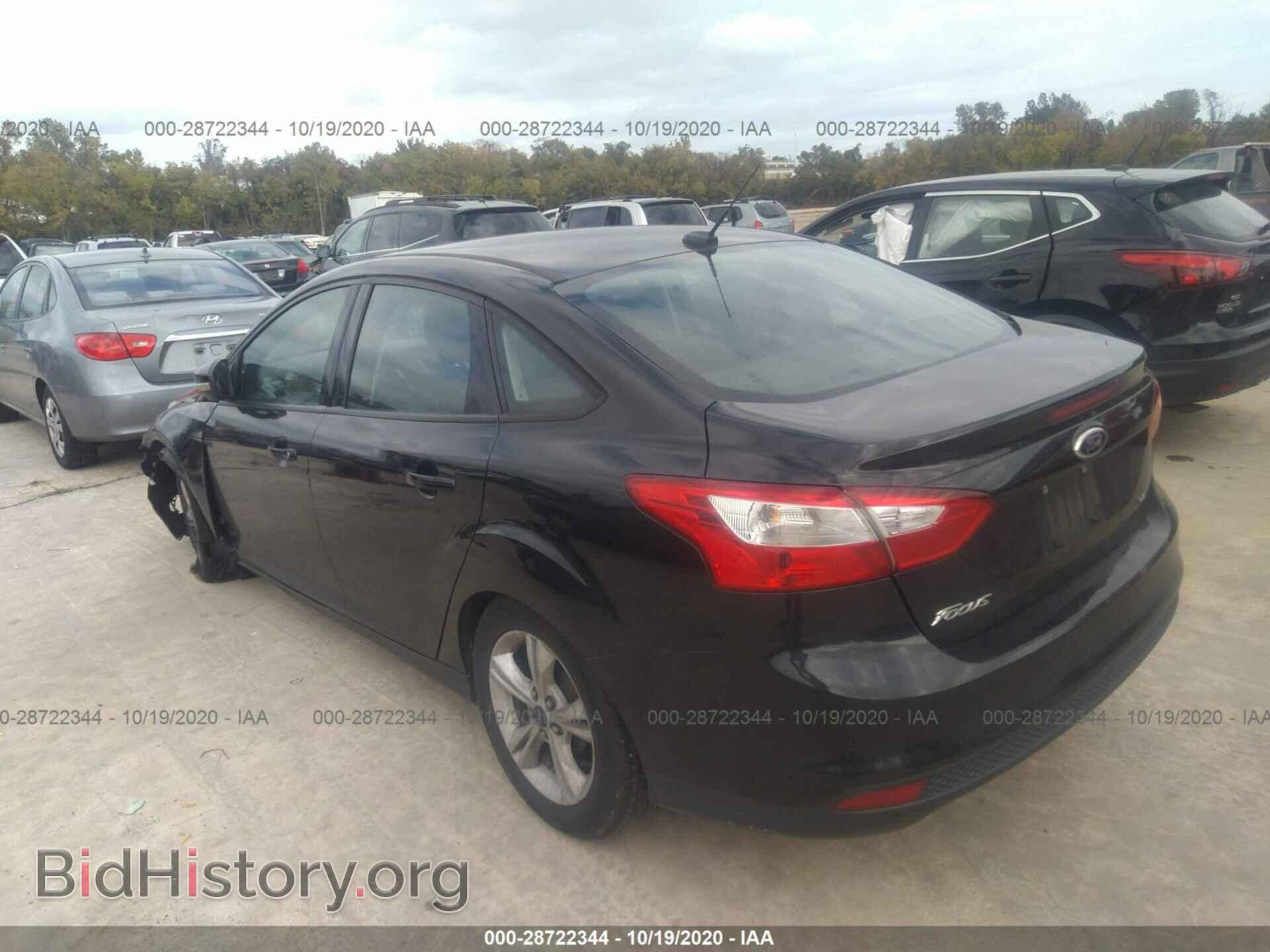 2014 FORD FOCUS - VIN: 1FADP3F29EL422092 - Фото 3