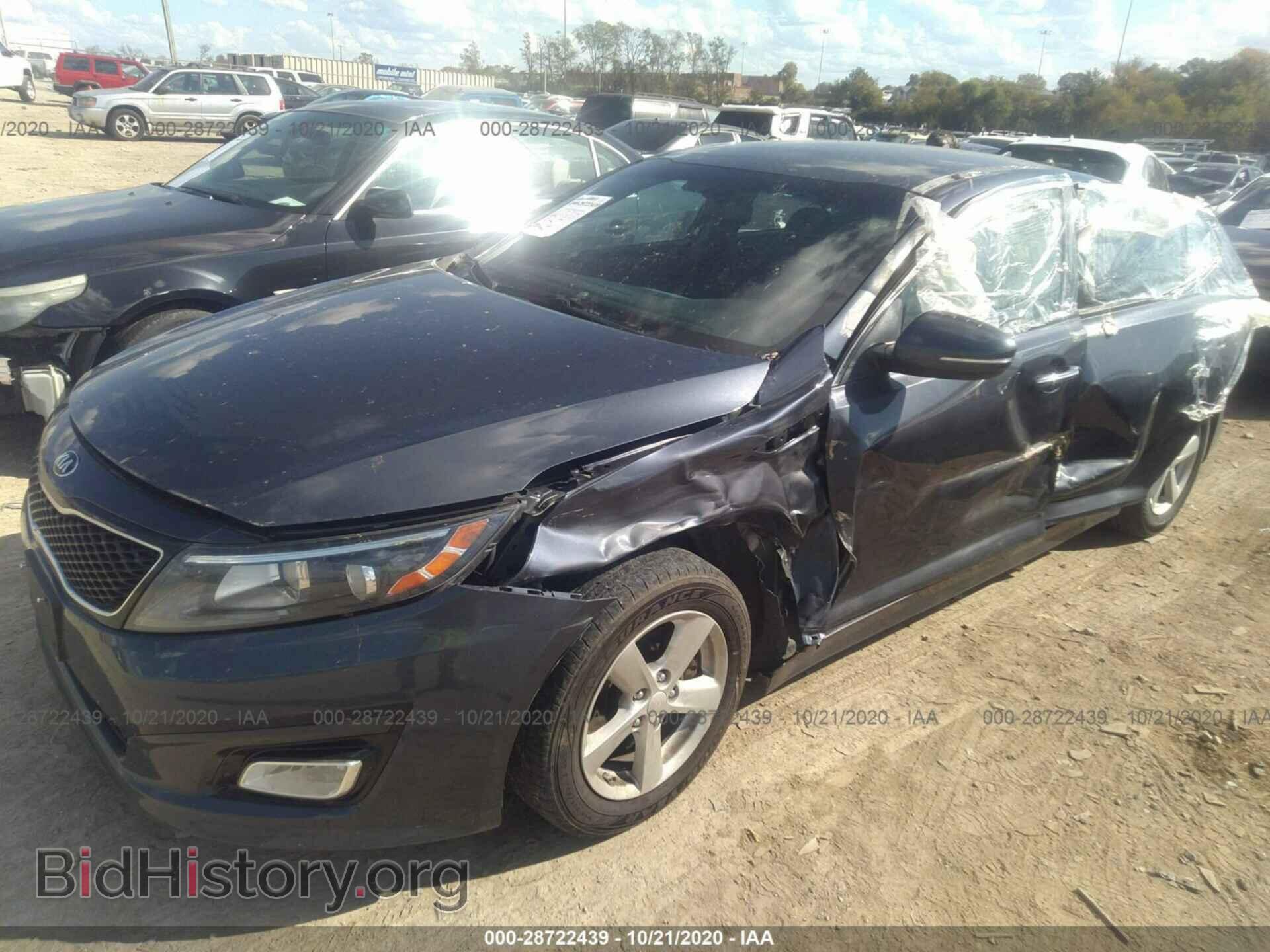 2015 KIA OPTIMA - VIN: KNAGM4A77F5542338 - Photo 2