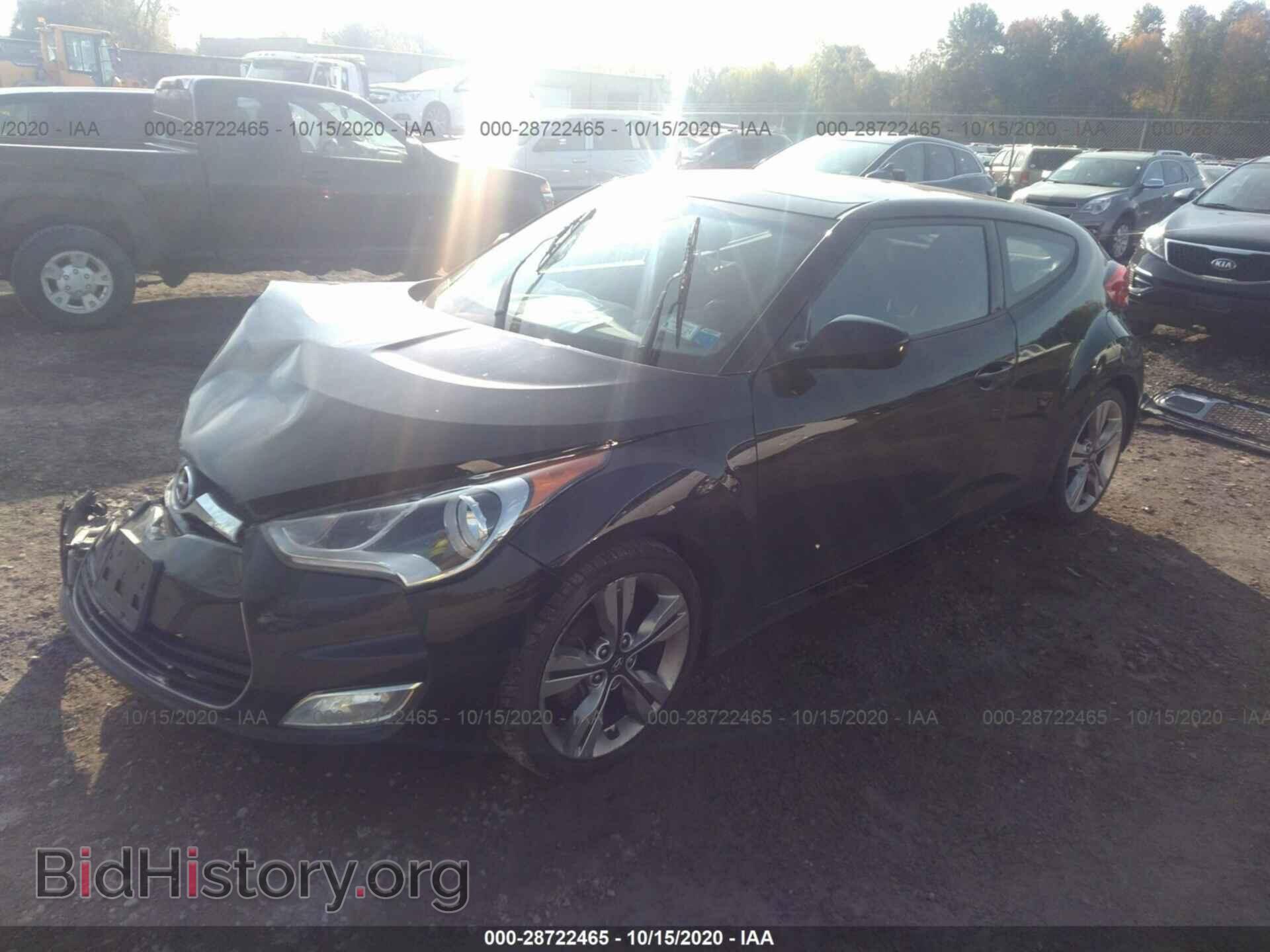 2017 HYUNDAI VELOSTER - VIN: KMHTC6AD8HU320837 - Фото 2