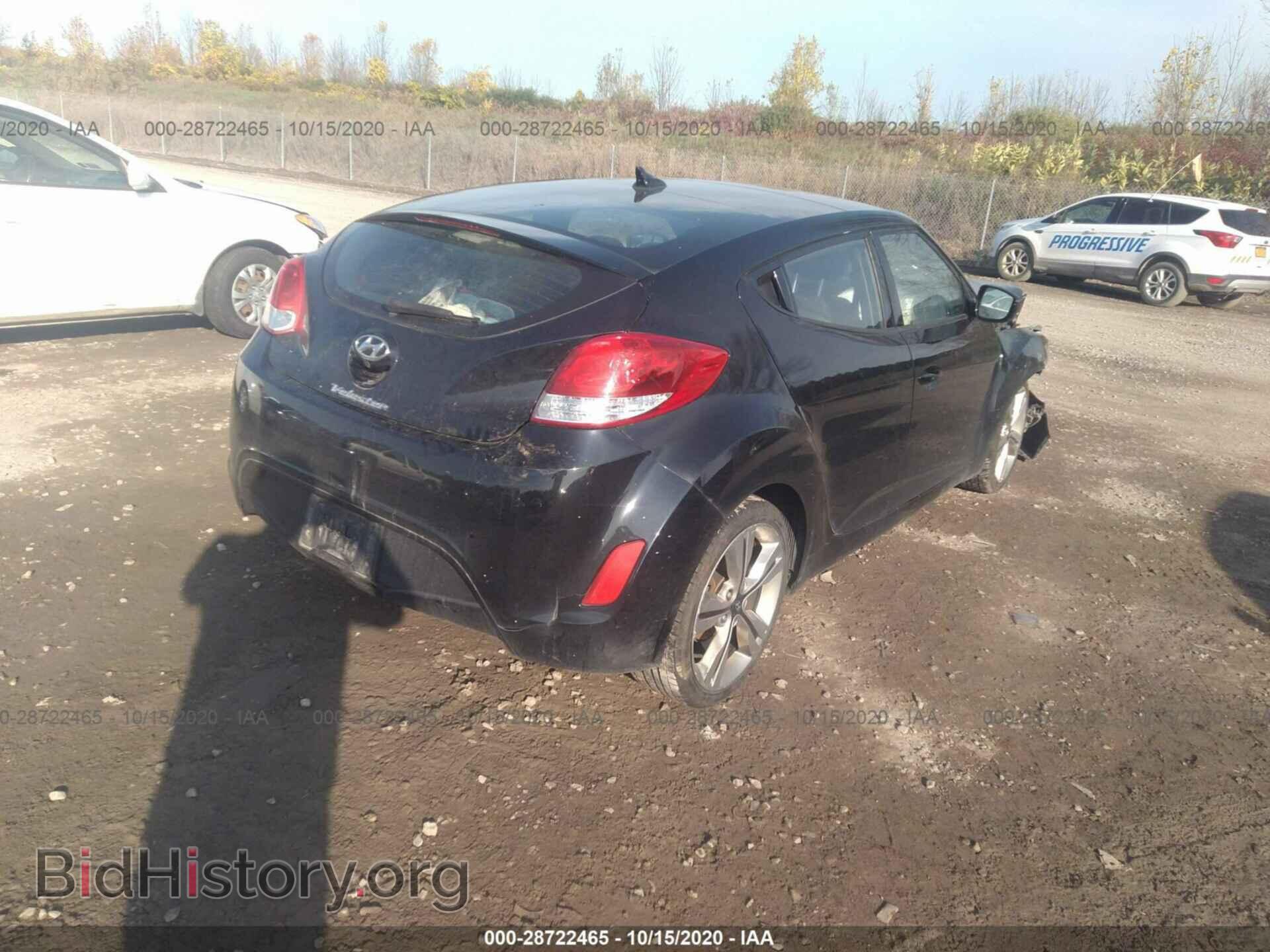 2017 HYUNDAI VELOSTER - VIN: KMHTC6AD8HU320837 - Фото 4