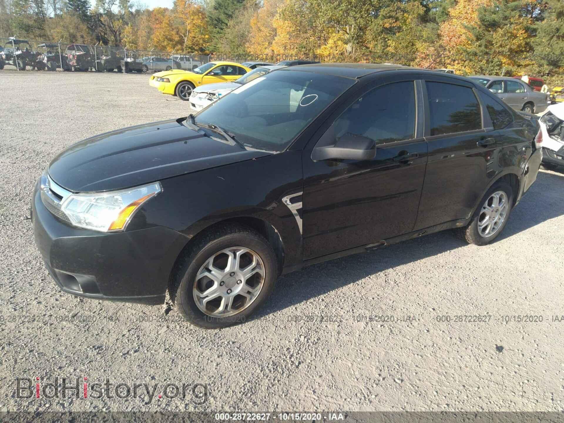 2008 FORD FOCUS - VIN: 1FAHP35N68W208497 - Фото 2