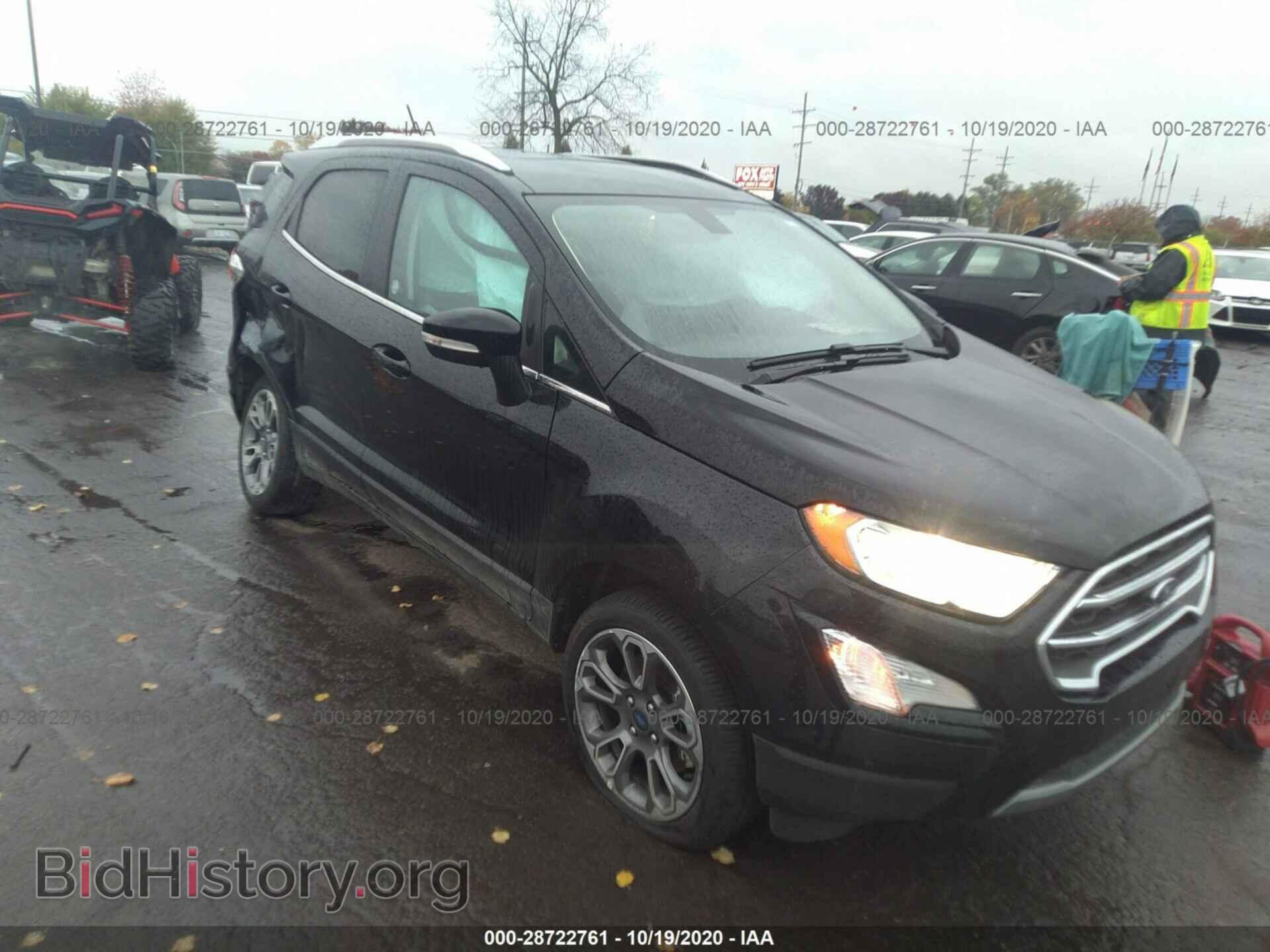 Photo MAJ6S3KL2LC360831 - FORD ECOSPORT 2020