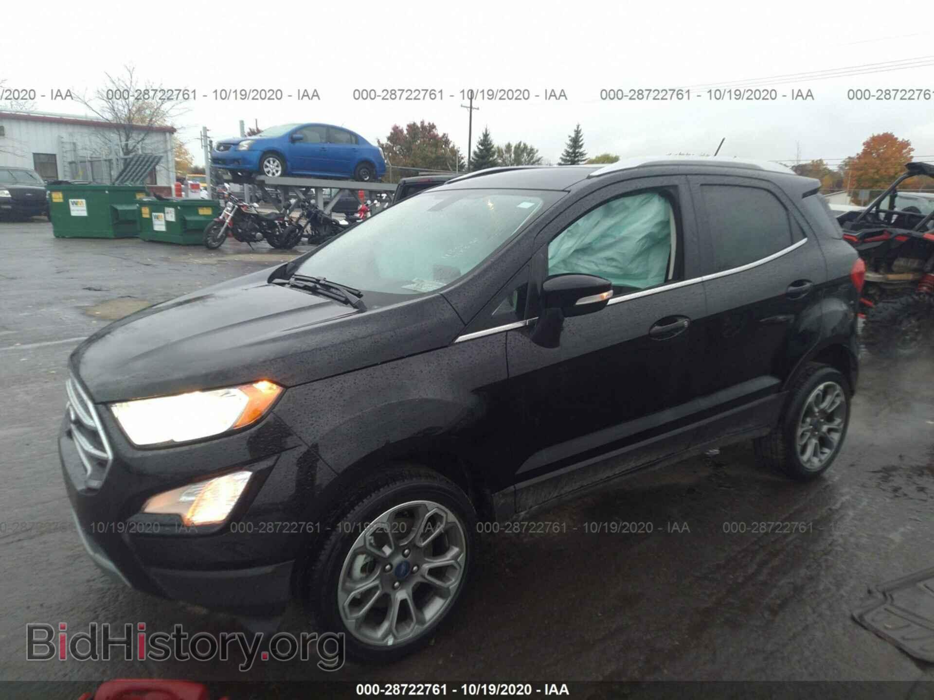 2020 FORD ECOSPORT - VIN: MAJ6S3KL2LC360831 - Фото 2