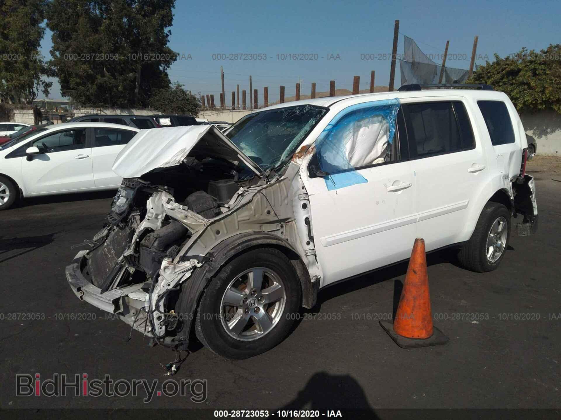 2011 HONDA PILOT - VIN: 5FNYF3H49BB010850 - Фото 2
