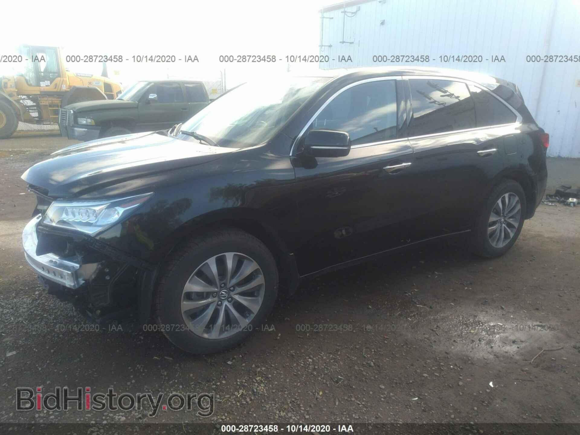 2014 ACURA MDX - VIN: 5FRYD4H44EB026128 - Фото 2