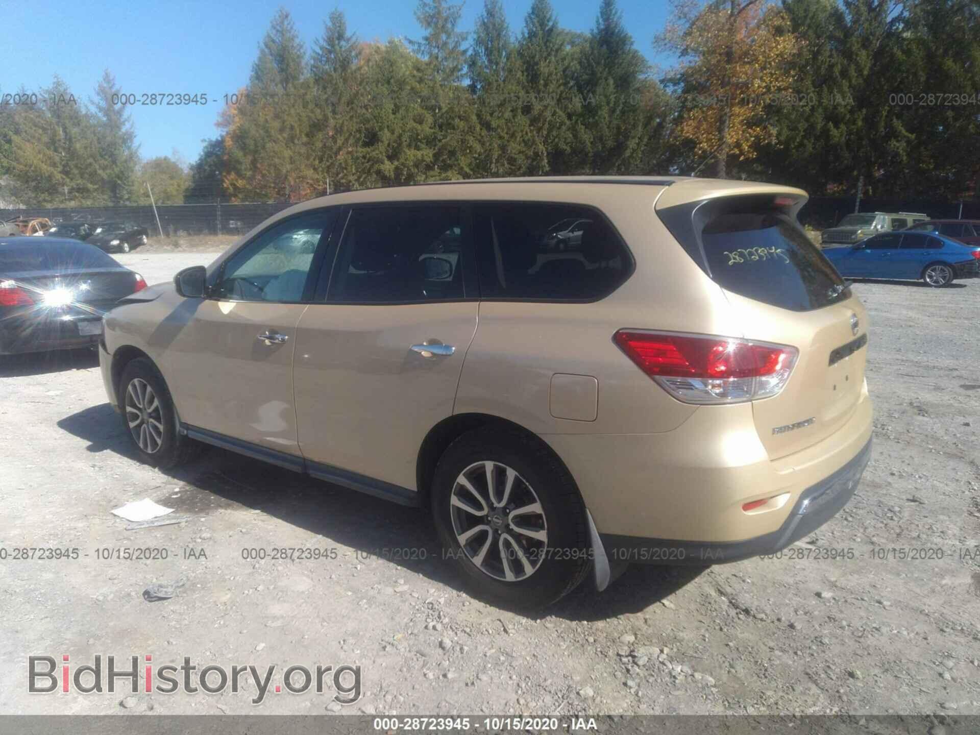 2013 NISSAN PATHFINDER - VIN: 5N1AR2MM7DC659874 - Фото 3