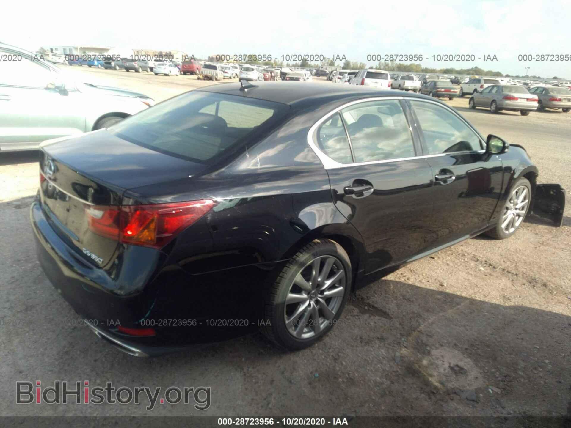 2014 LEXUS GS 350 - VIN: JTHBE1BL7E5038664 - Фото 4