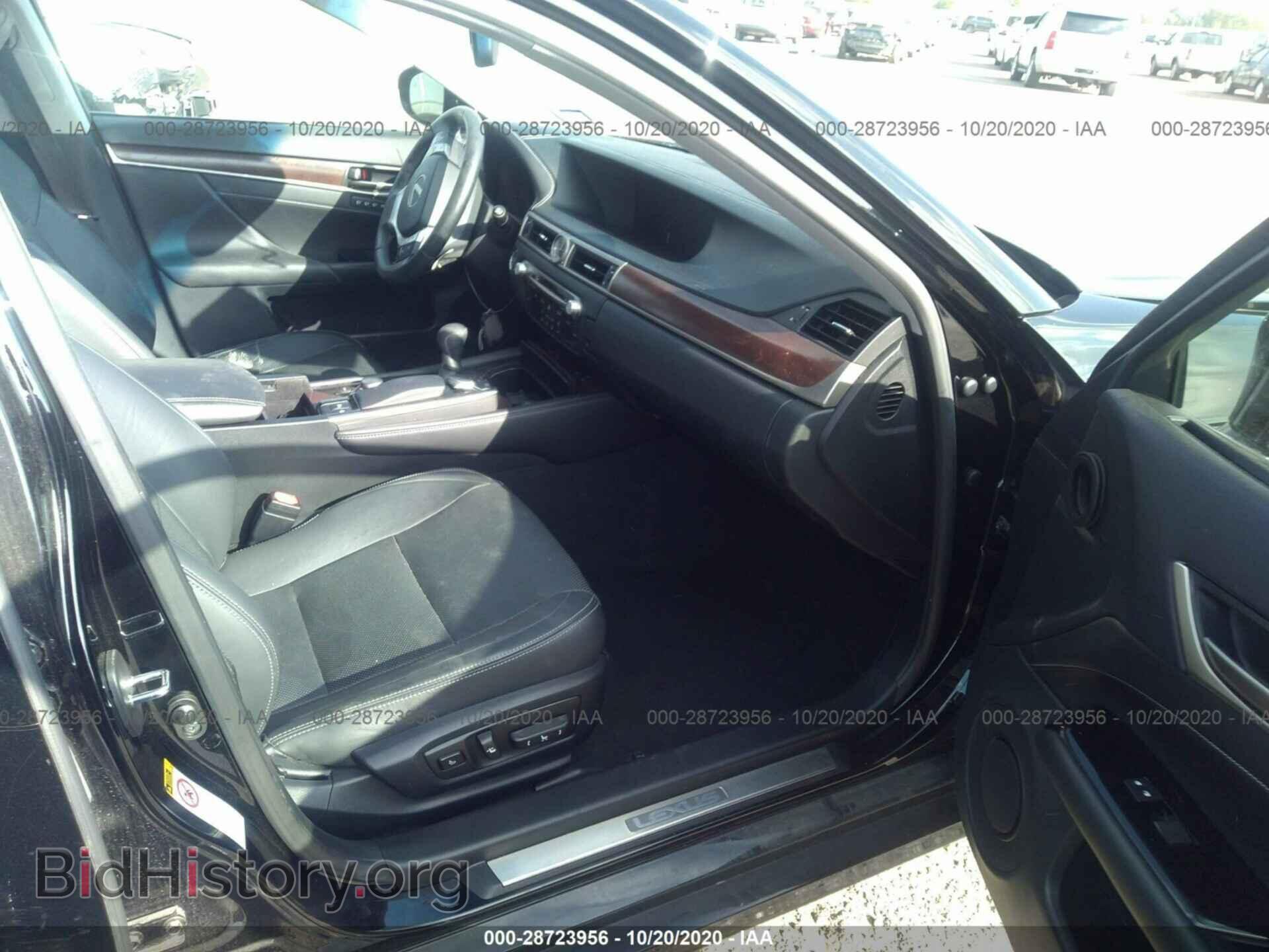2014 LEXUS GS 350 - VIN: JTHBE1BL7E5038664 - Фото 5