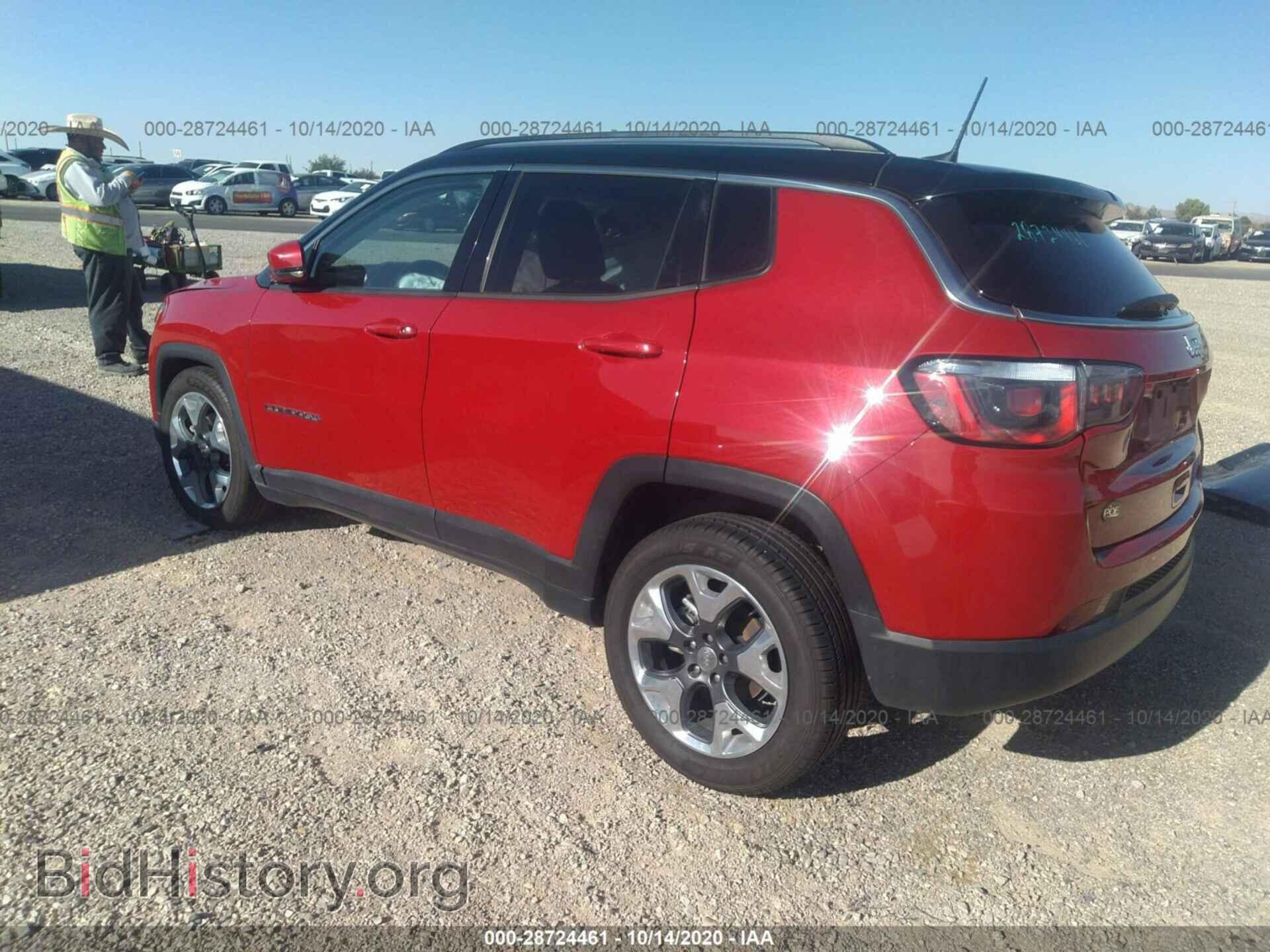 2019 JEEP COMPASS - VIN: 3C4NJCCB5KT749111 - Фото 3