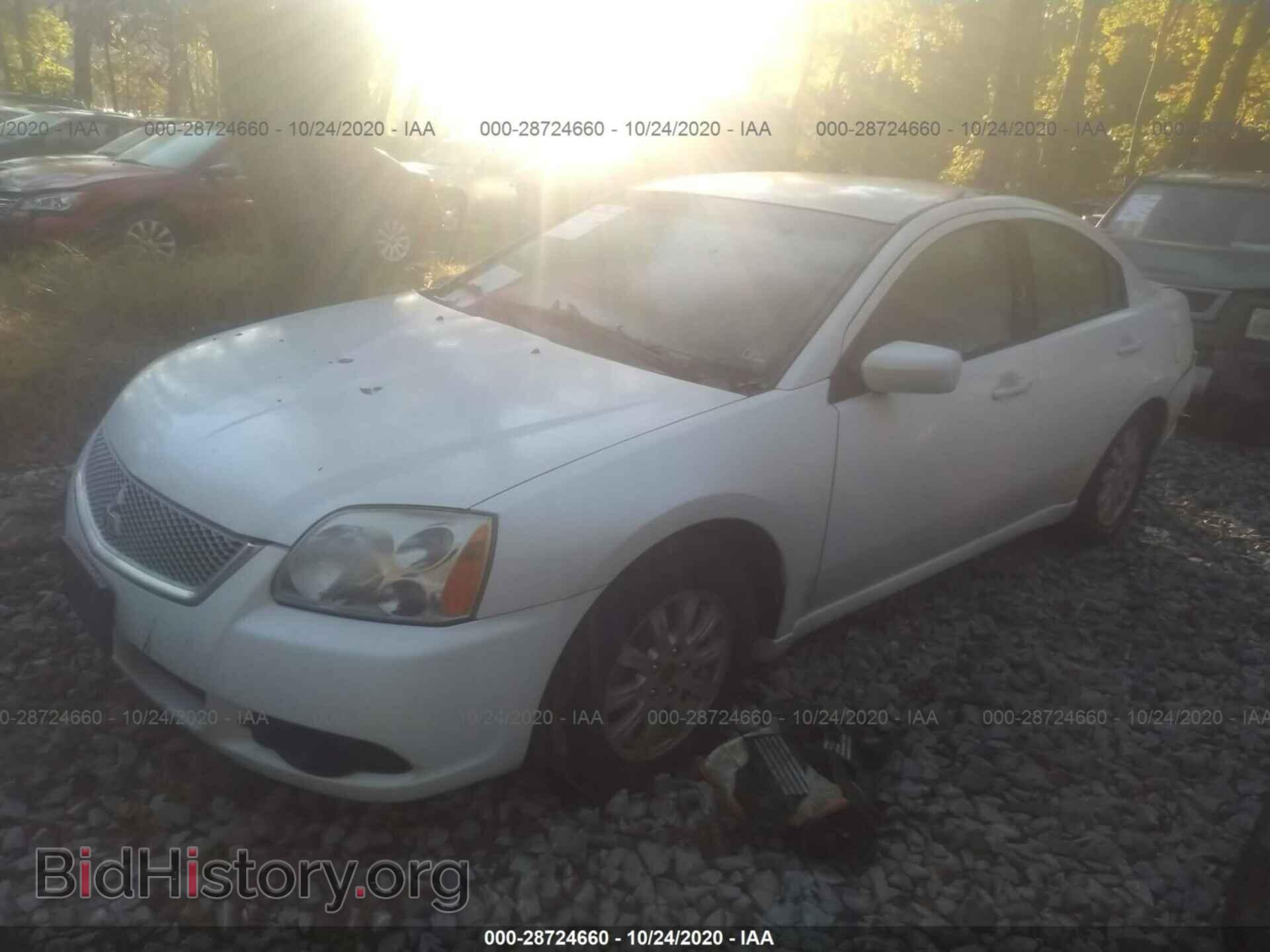 2012 MITSUBISHI GALANT - VIN: 4A32B2FF3CE024808 - Фото 2