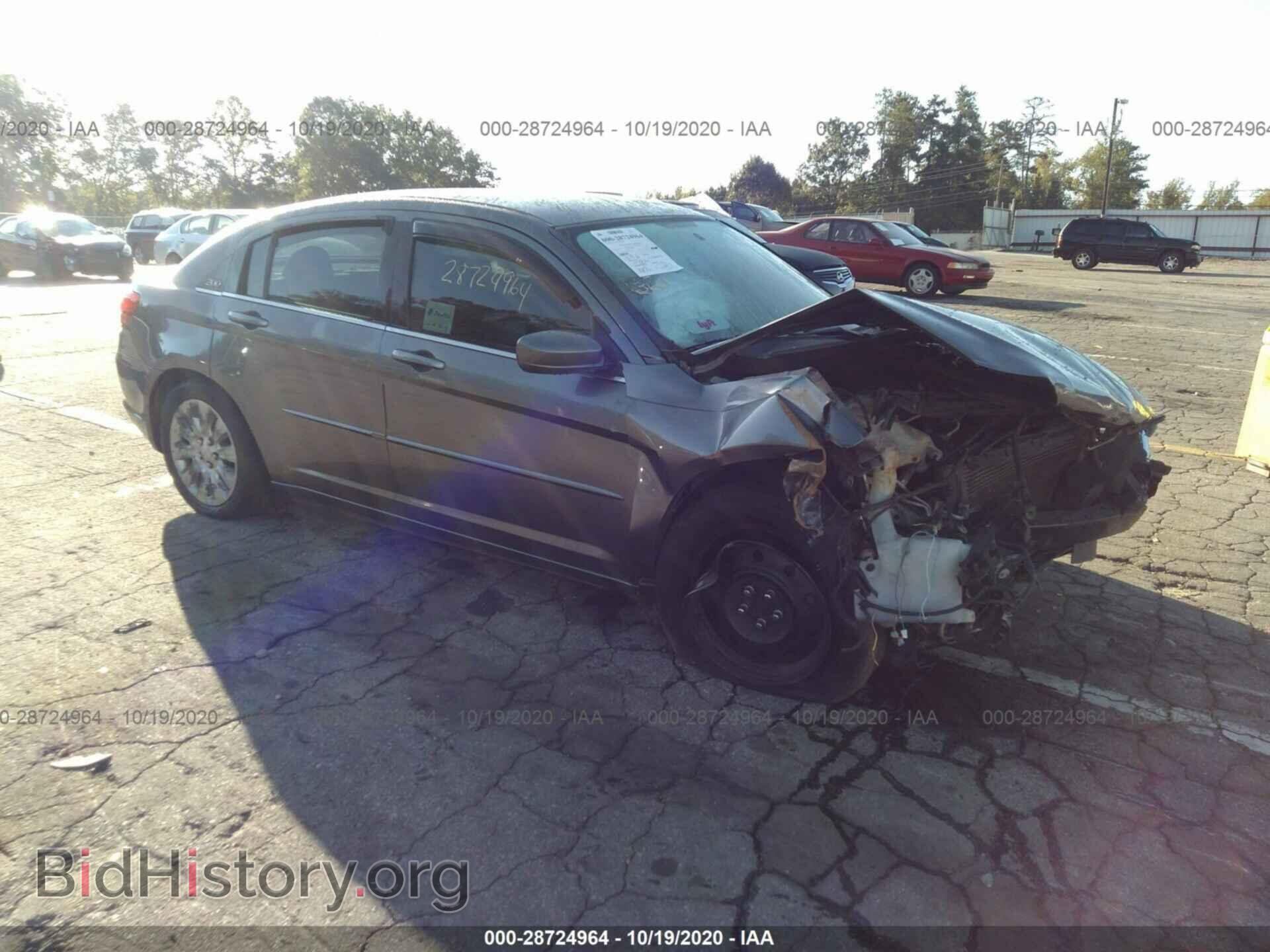 Фотография 1C3CCBAB4CN166579 - CHRYSLER 200 2012