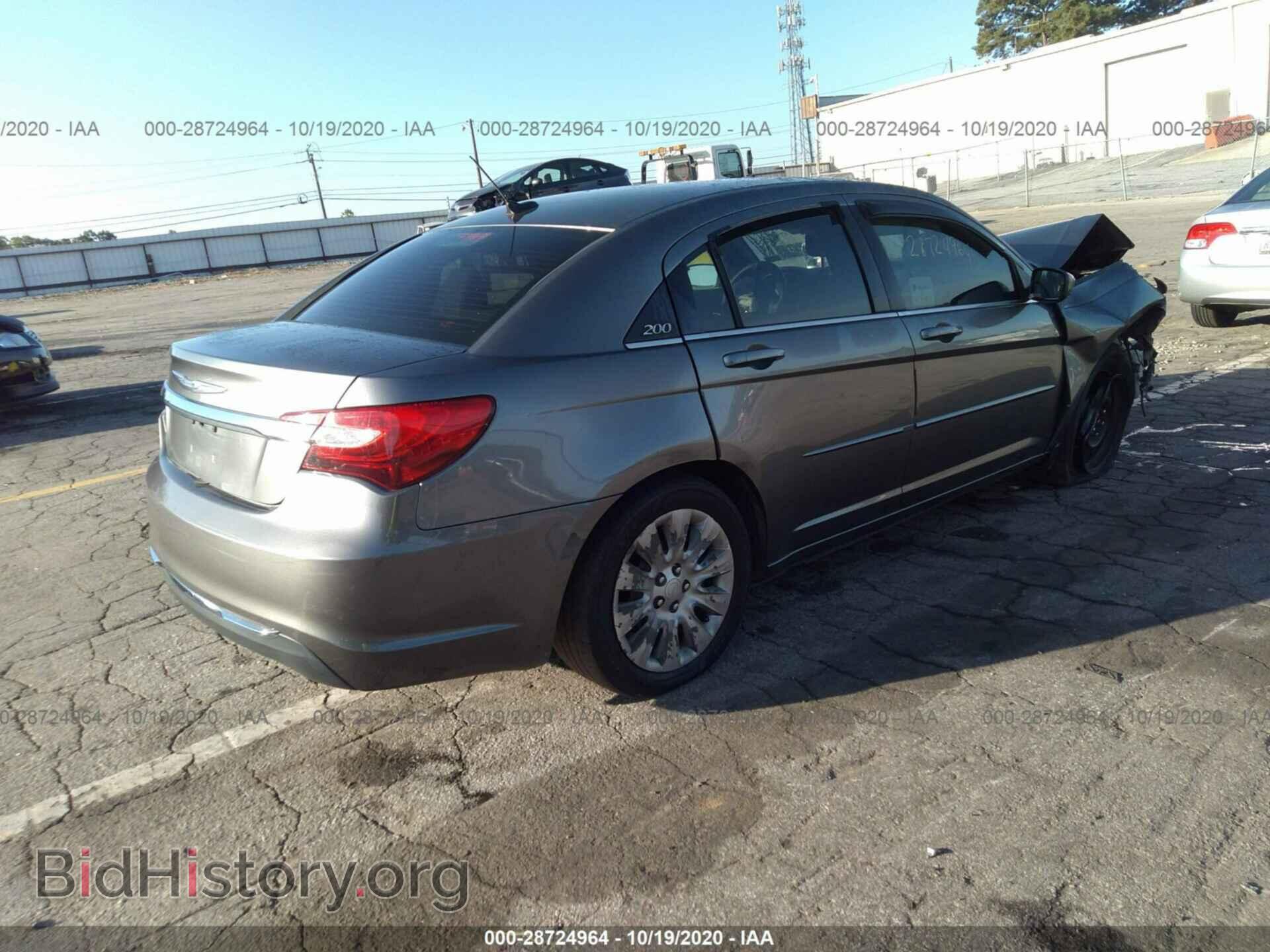 2012 CHRYSLER 200 - VIN: 1C3CCBAB4CN166579 - Фото 4