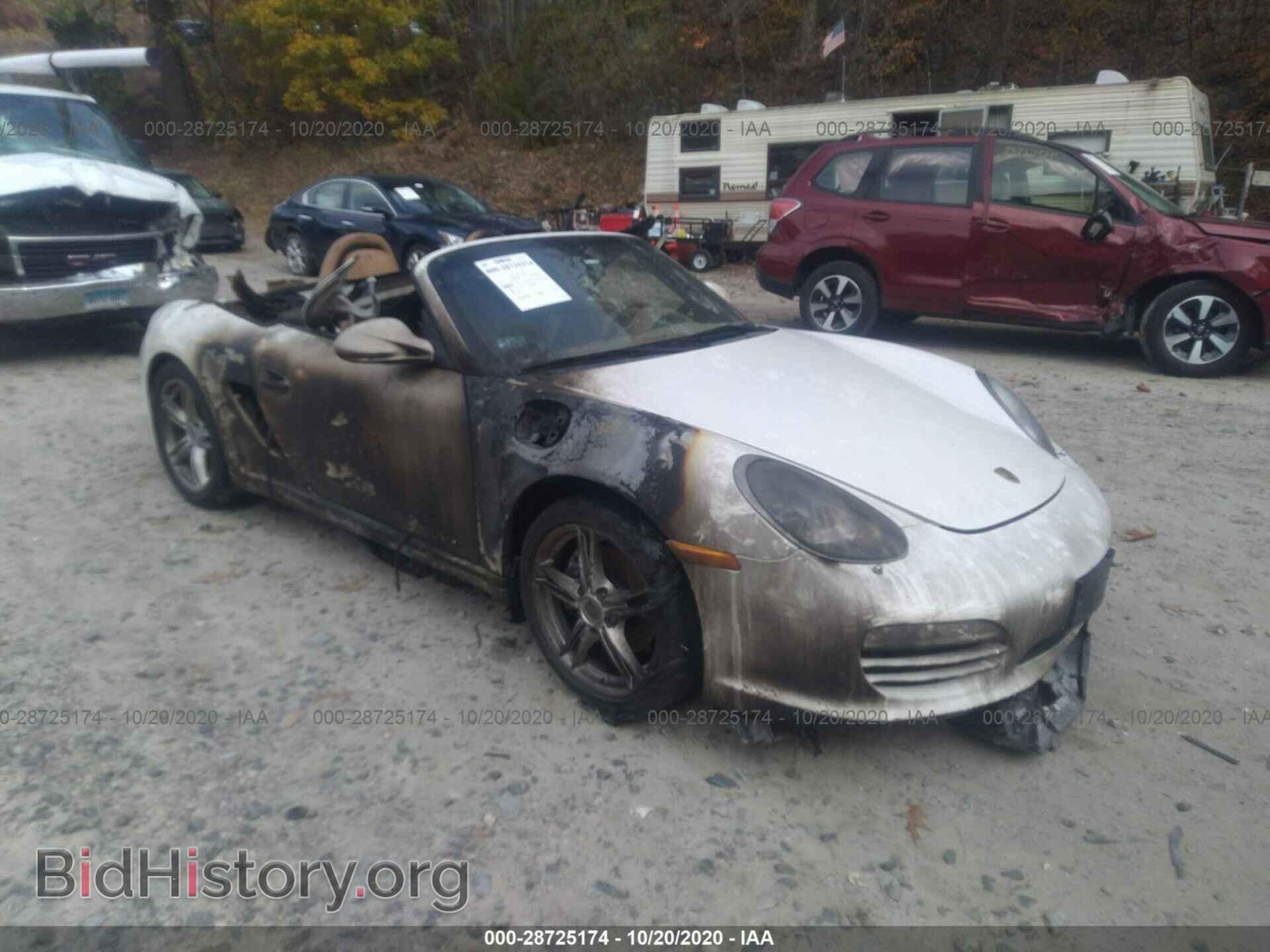 Фотография WP0CA2A80CS710258 - PORSCHE BOXSTER 2012