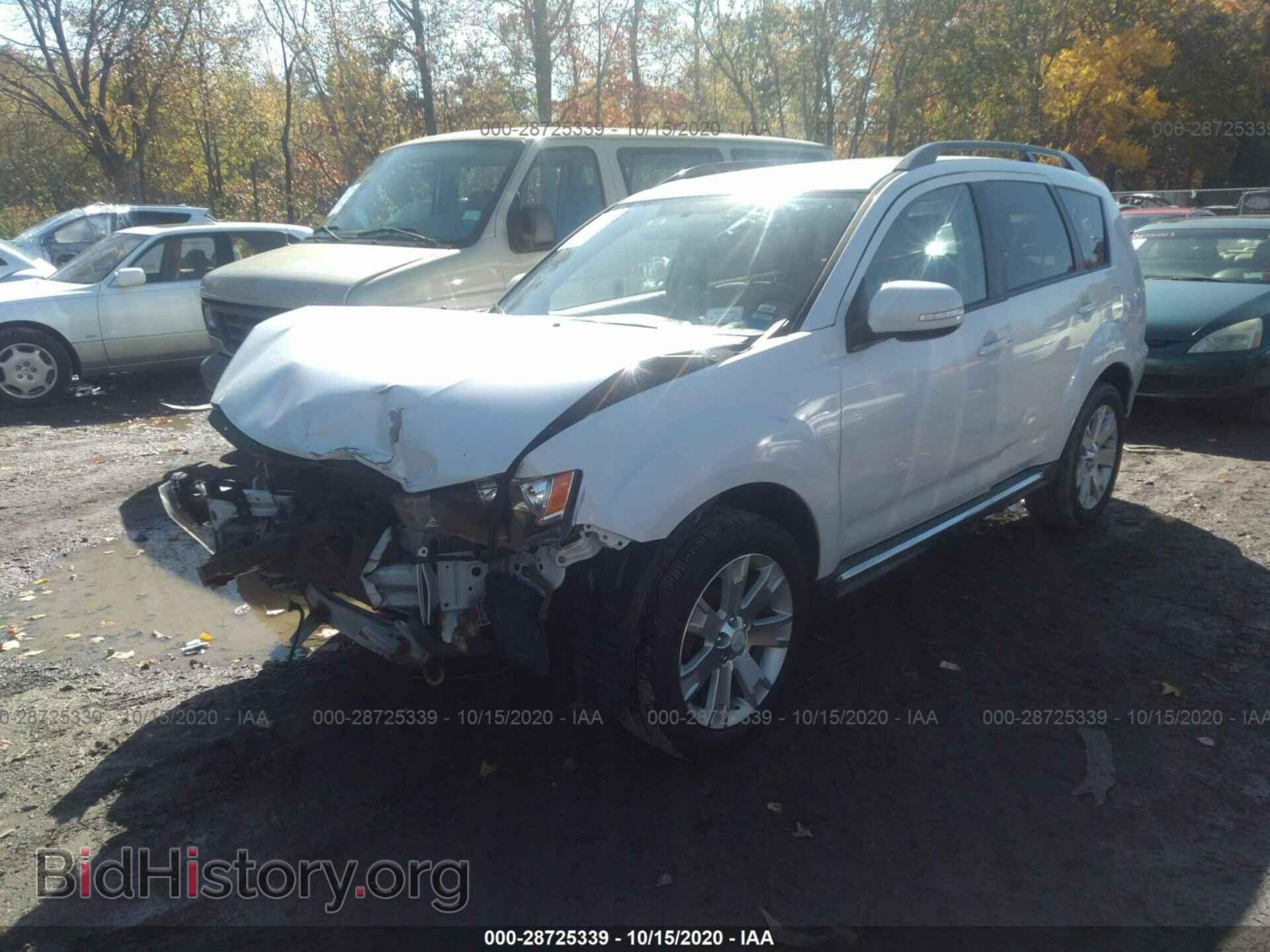 2011 MITSUBISHI OUTLANDER - VIN: JA4AS3AW2BU033297 - Фото 2